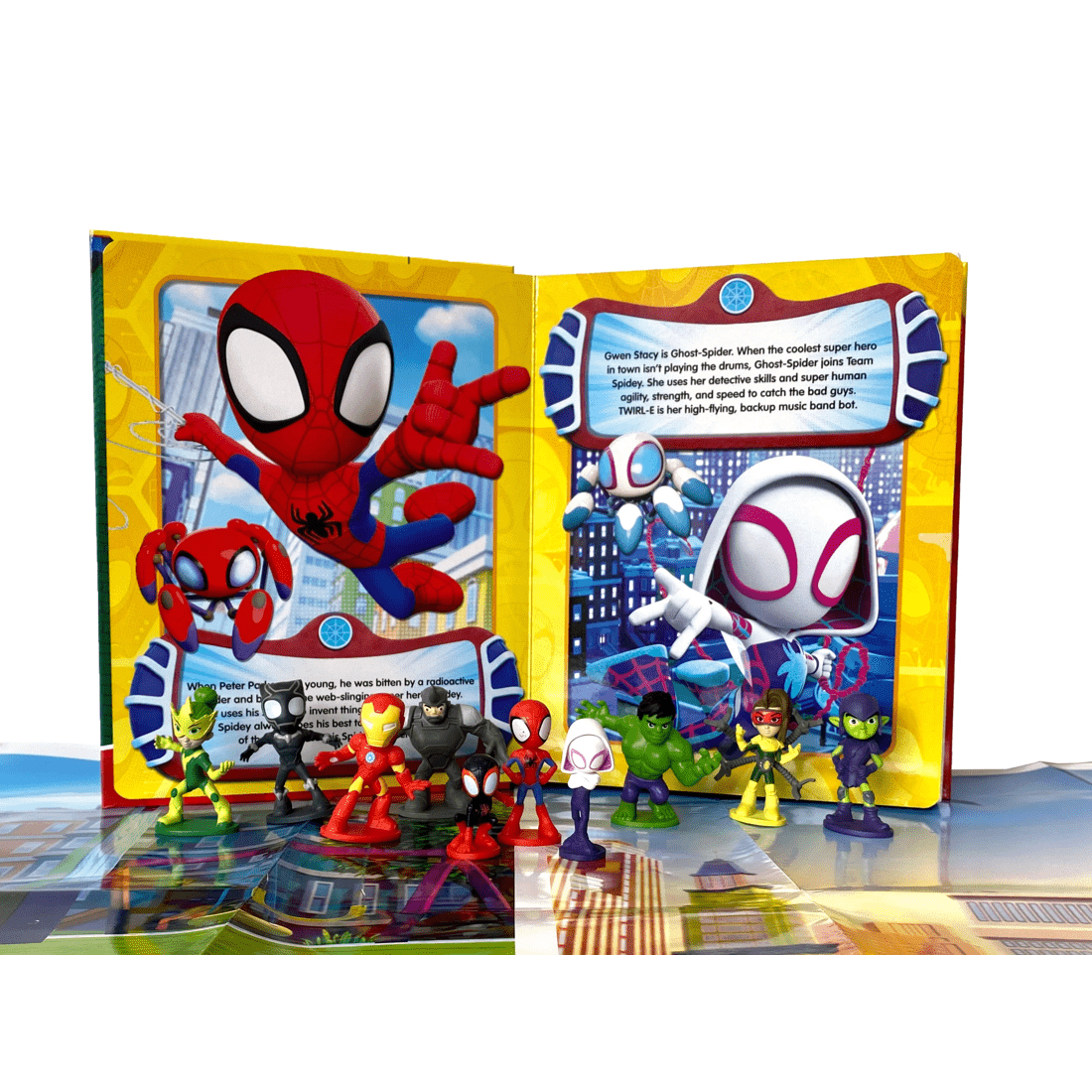 2 My Busy Books: Disney Junior Marvel Spidey and His Amazing Friends - Book, 2 of 4
