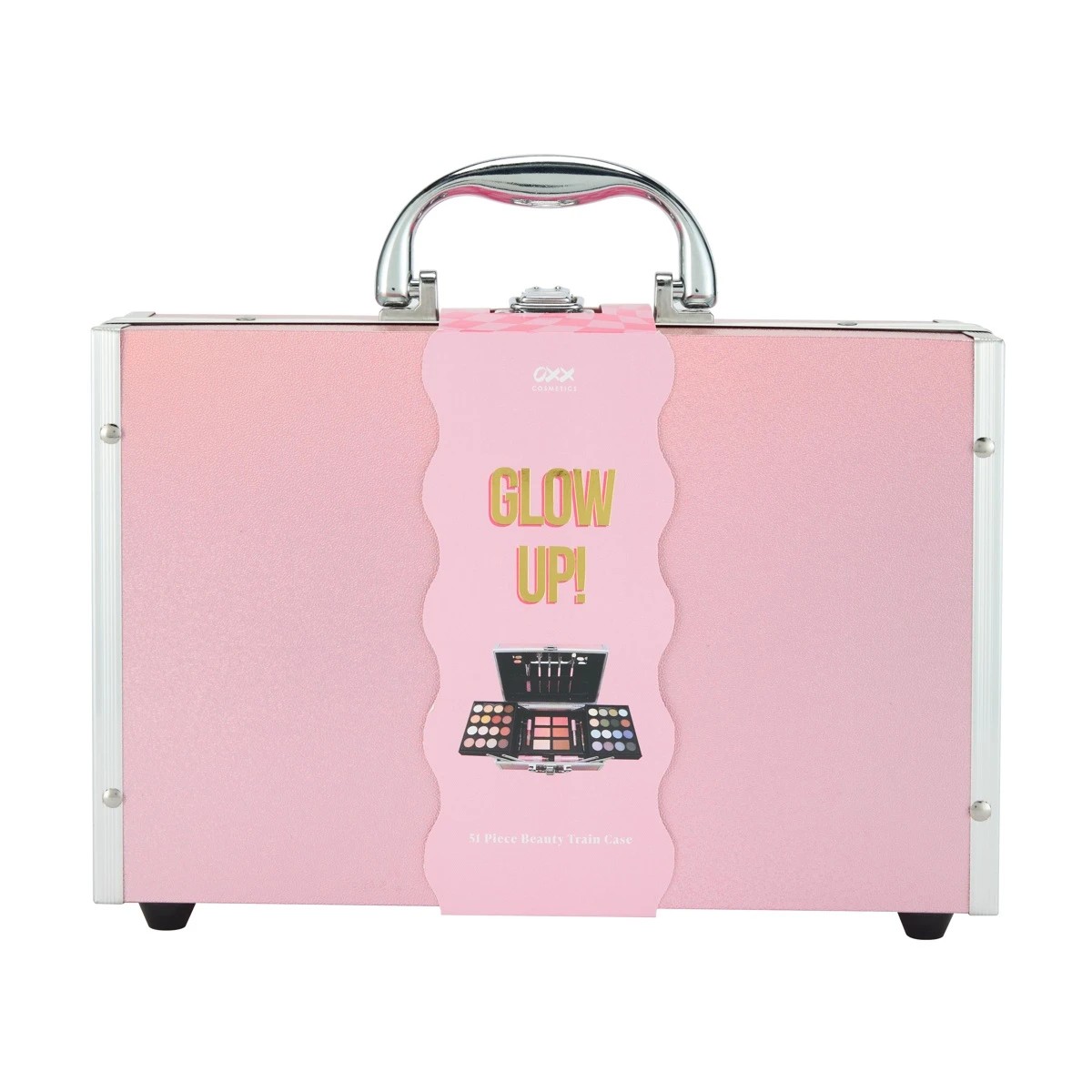 1 OXX Cosmetics 51 Piece Beauty Train Case - Glow Up!, 1 of 9