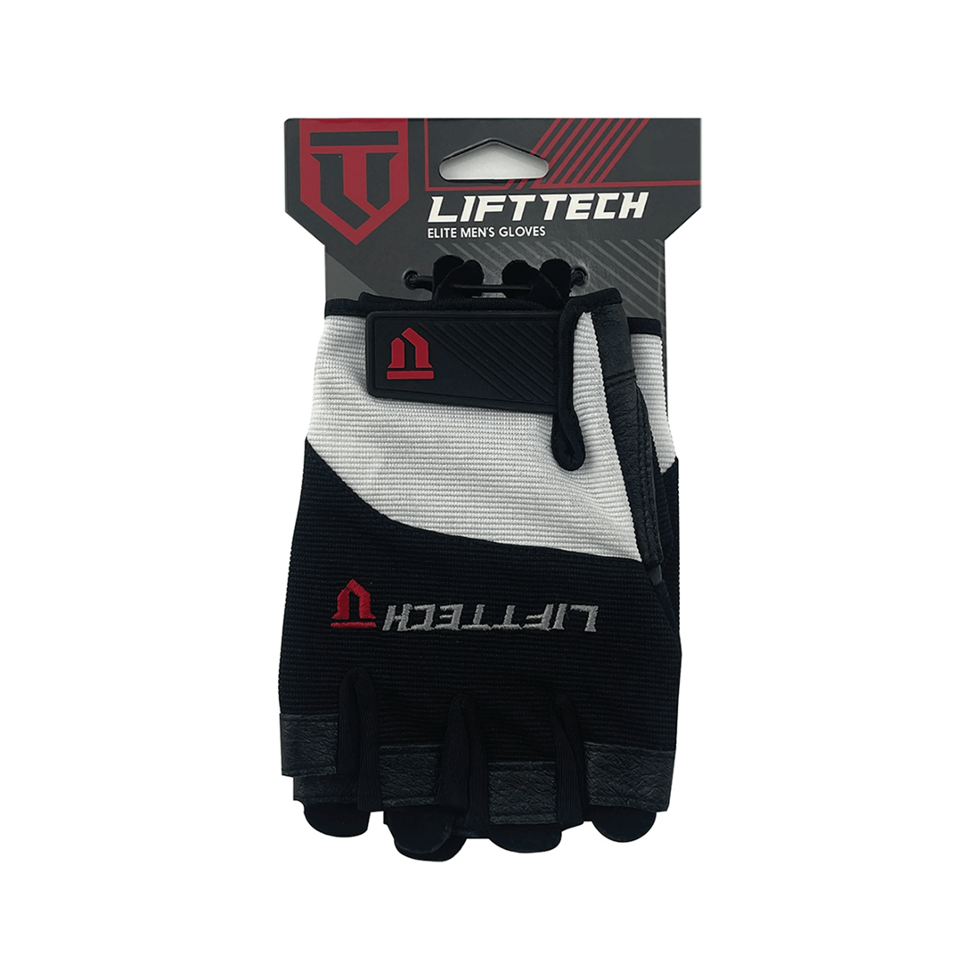 1 Lifttech Fitness Mens Half-Finger Elite Weight Lifting Gloves XL Leather Palm - Multi, 1 of 1