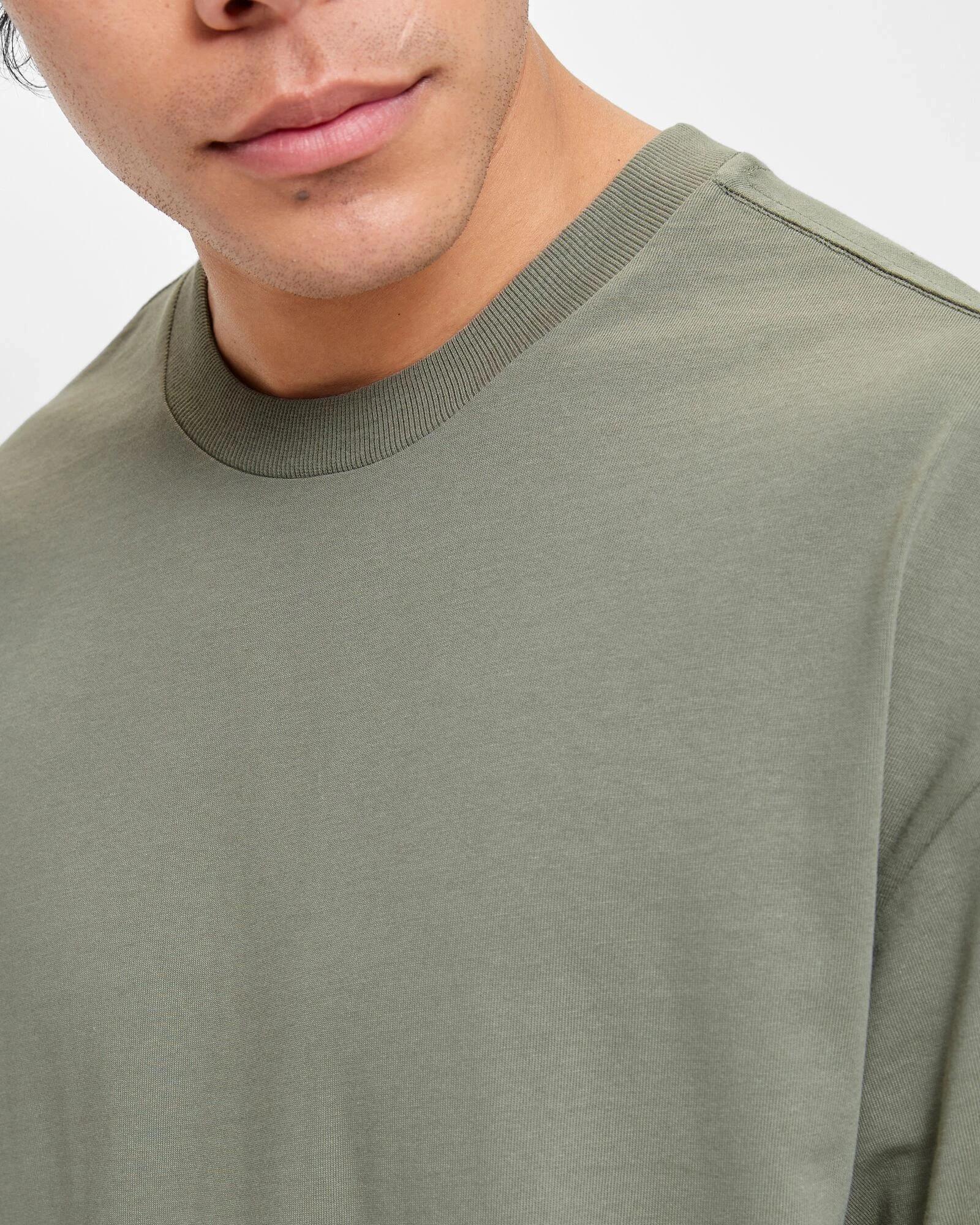 4 Heavy Core Oversized T-Shirt - Commons SEA SPRAY, 4 of 4