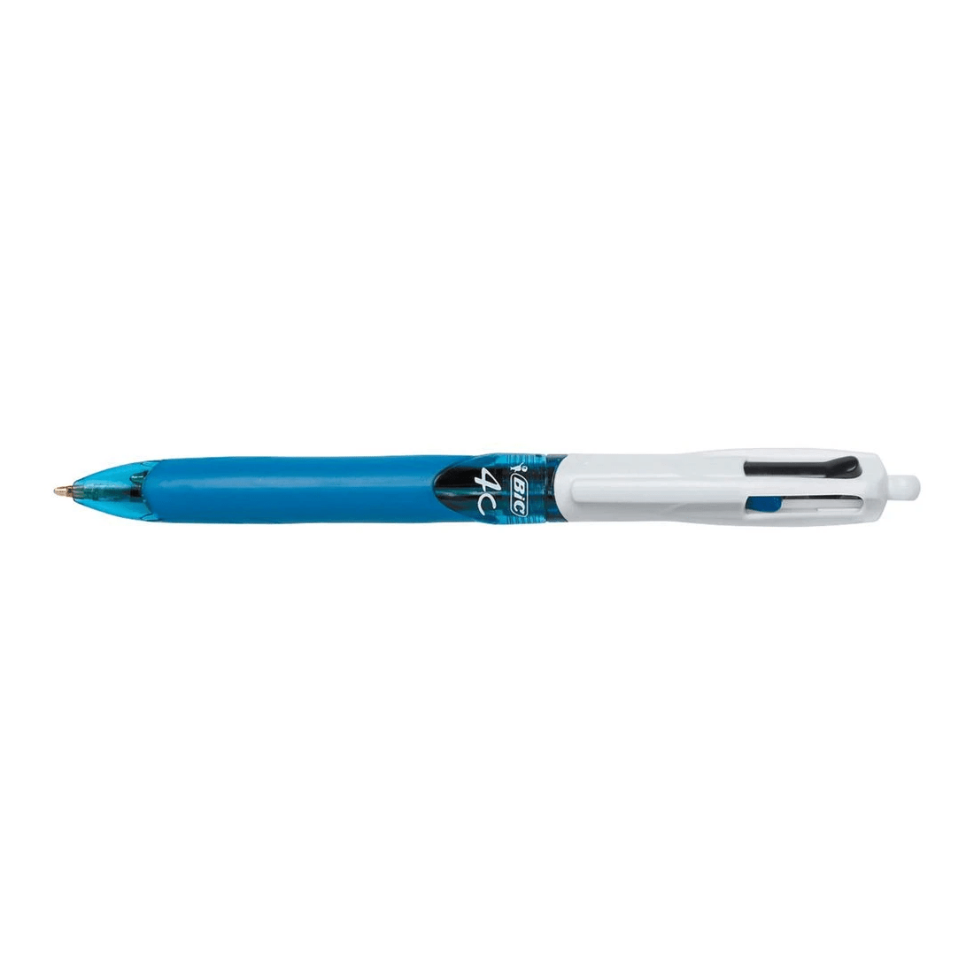 3 BIC 4 Colours Grip Retractable Ballpoint Pen 1mm 2 Pack, 3 of 6