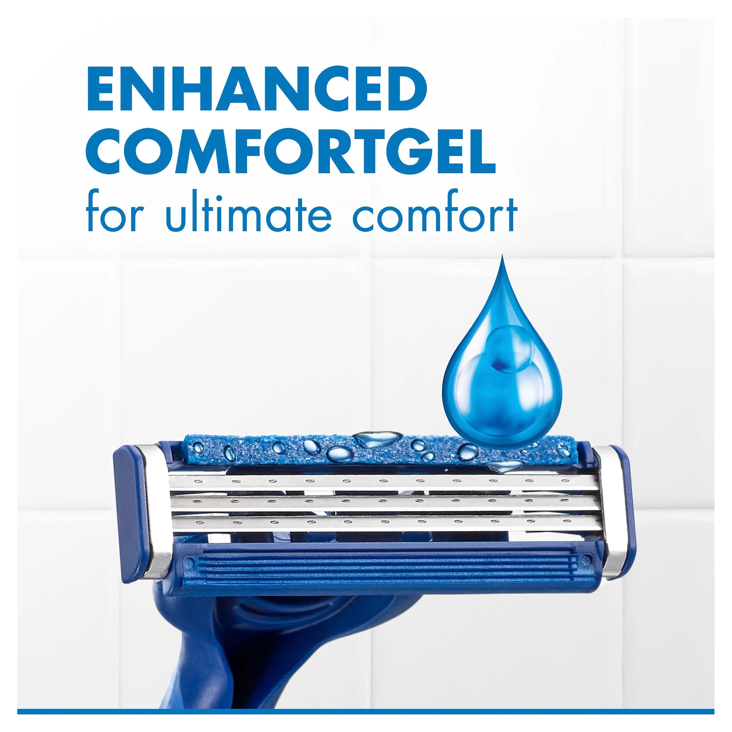 8 8 Pack Gillette Sensor 3 Comfort Disposable Razors, 8 of 10