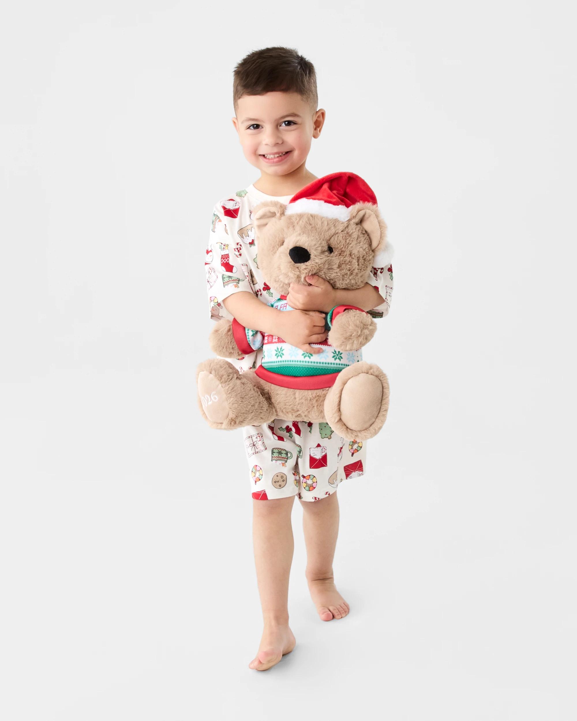 9 Family Matching Christmas Icons Wishing Tree Younger Kids Pyjama Set Xmas Icons, 9 of 10