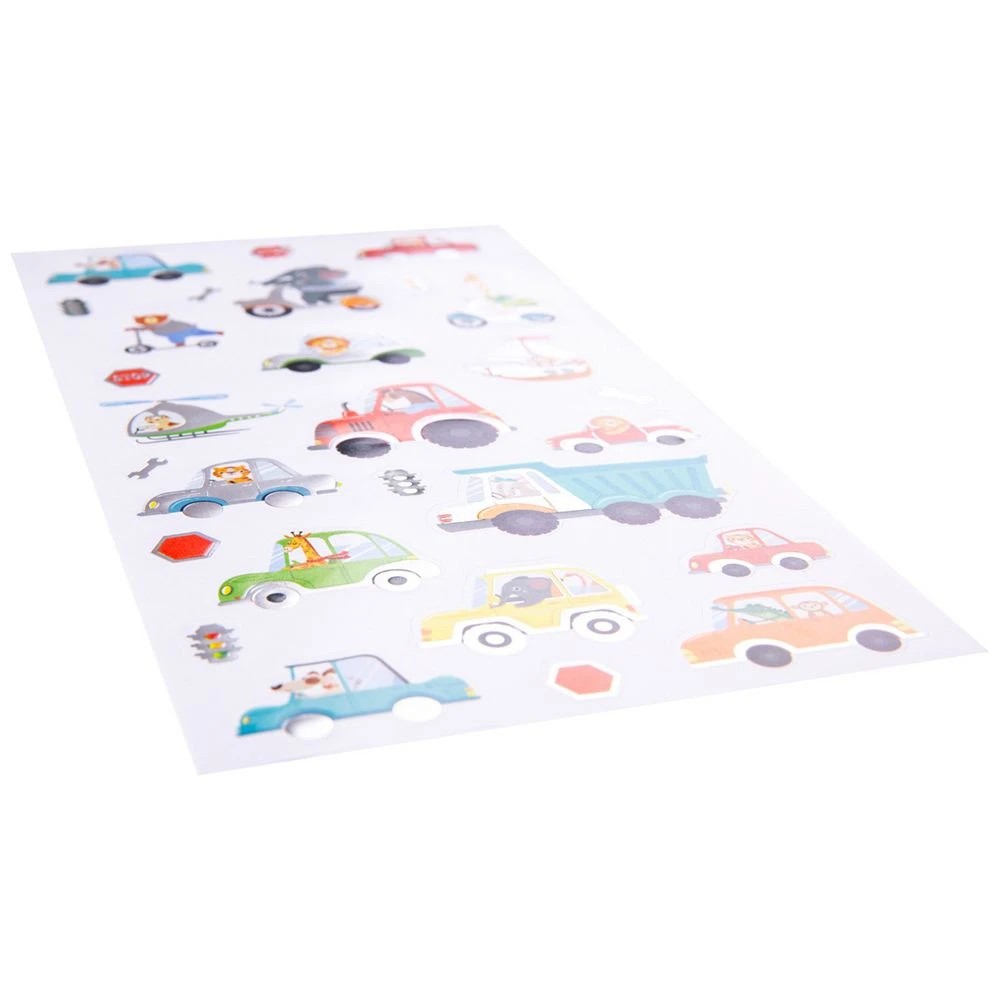 3 Learning Can Be Fun Wheely Fun Pals Foil Stickers, 3 of 3