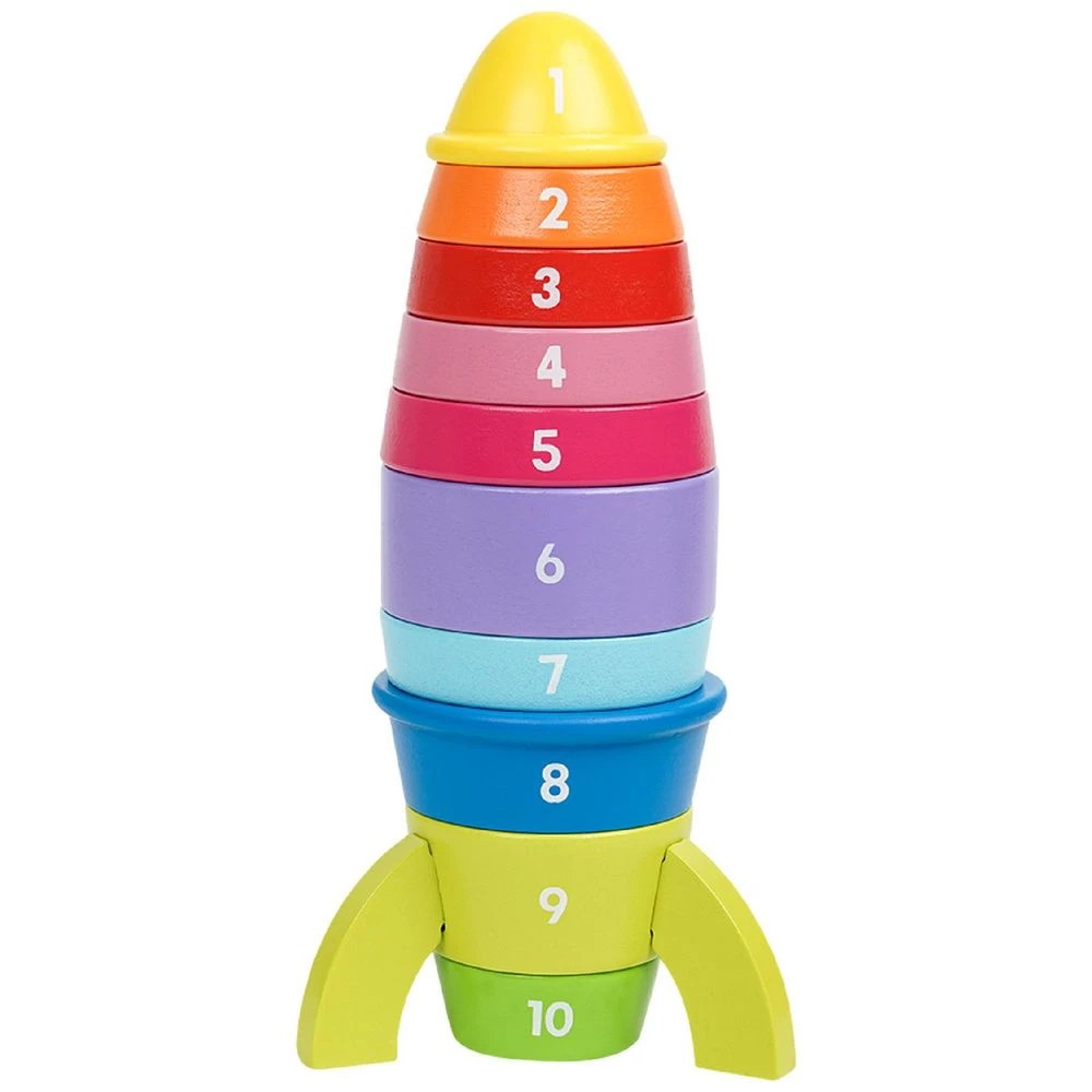 1 Kadink Wooden Rocket 10 Piece Puzzle, 1 of 2