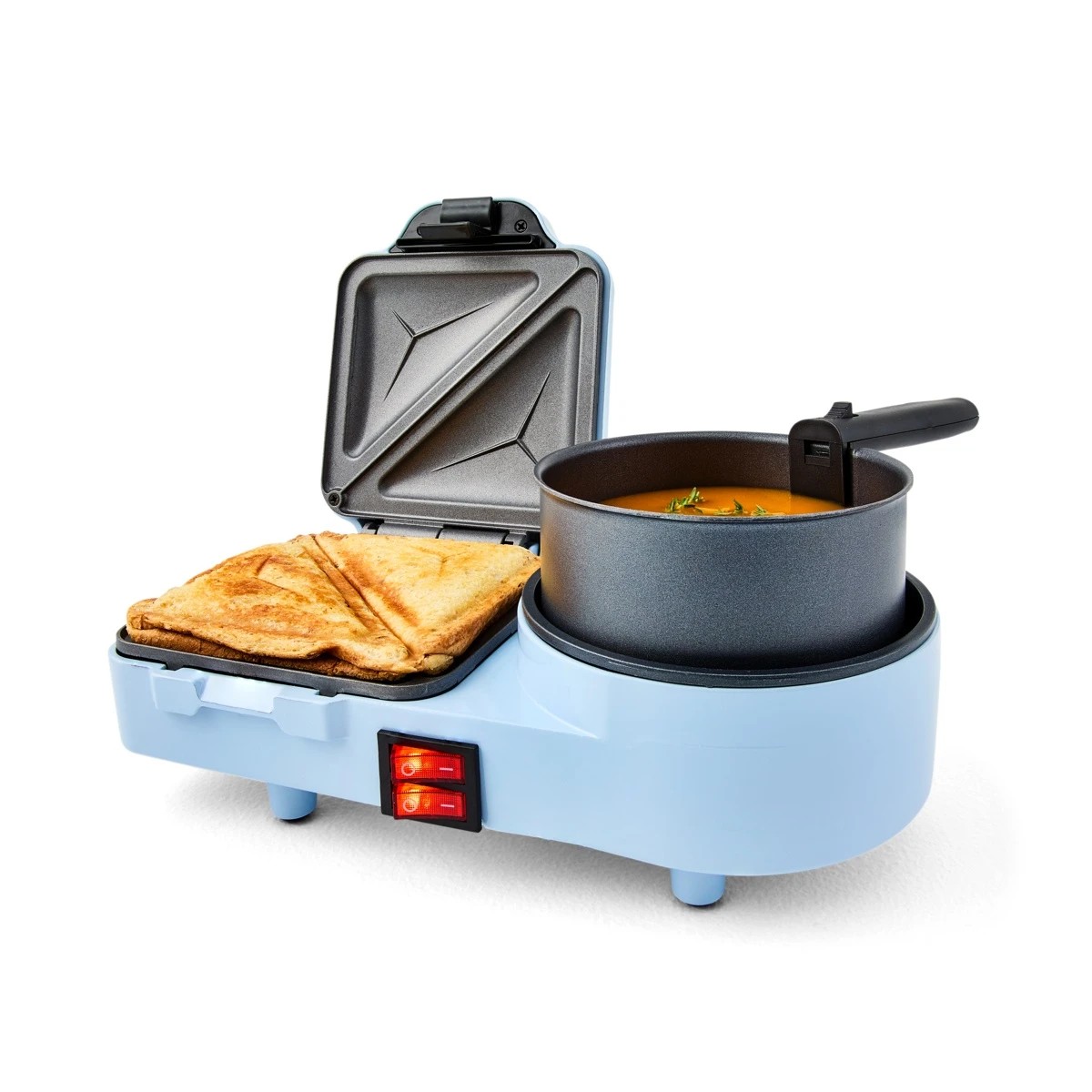1 Soup and Sandwich Maker - Blue, 1 of 9