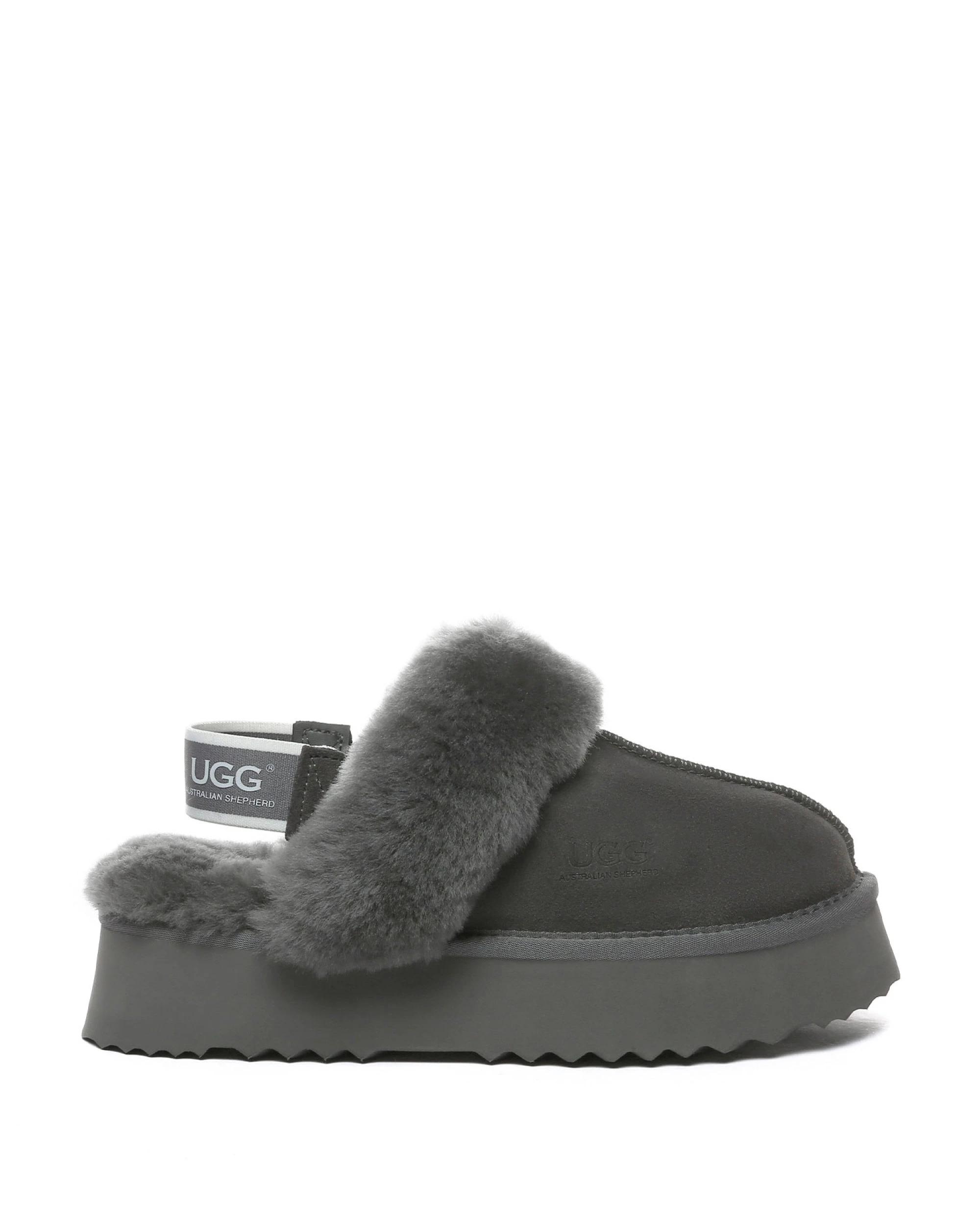 1 Australian Shepherd UGG Womens Musa platform GREY, 1 of 5