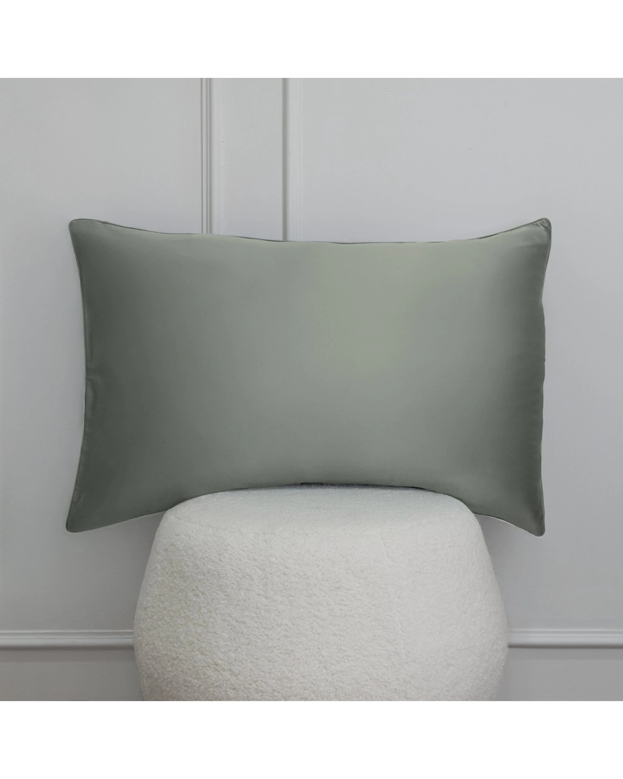 6 Bedding co Pillow Case 100% Mulberry Silk 22 Momme Standard - One Size - Green, 6 of 6