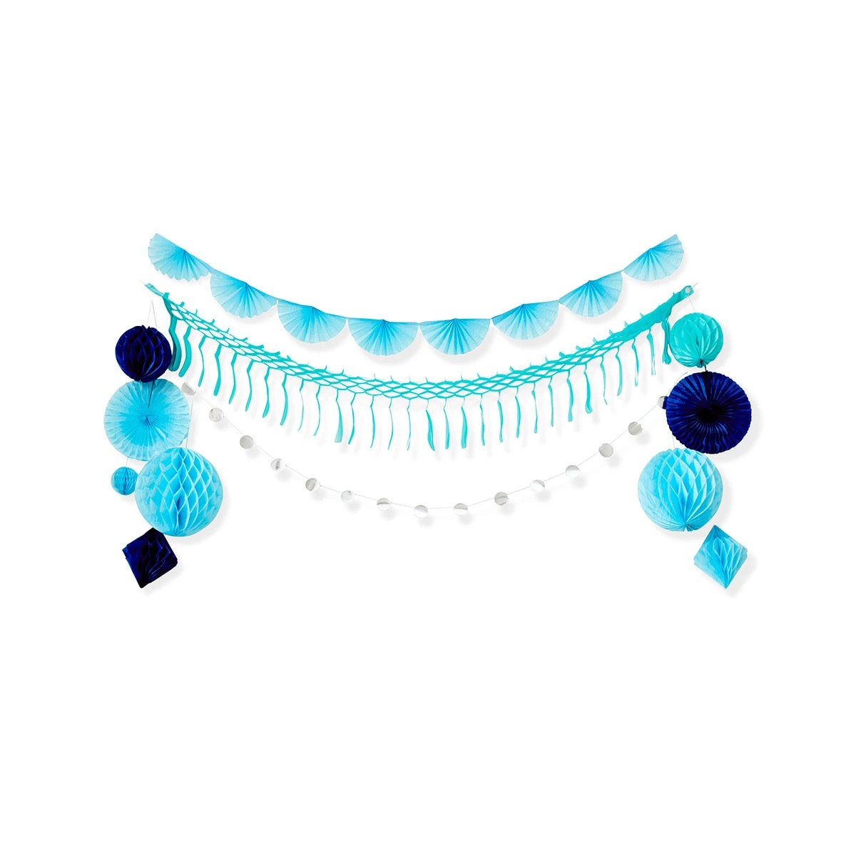 1 12 Piece Blue Decoration Pack, 1 of 10