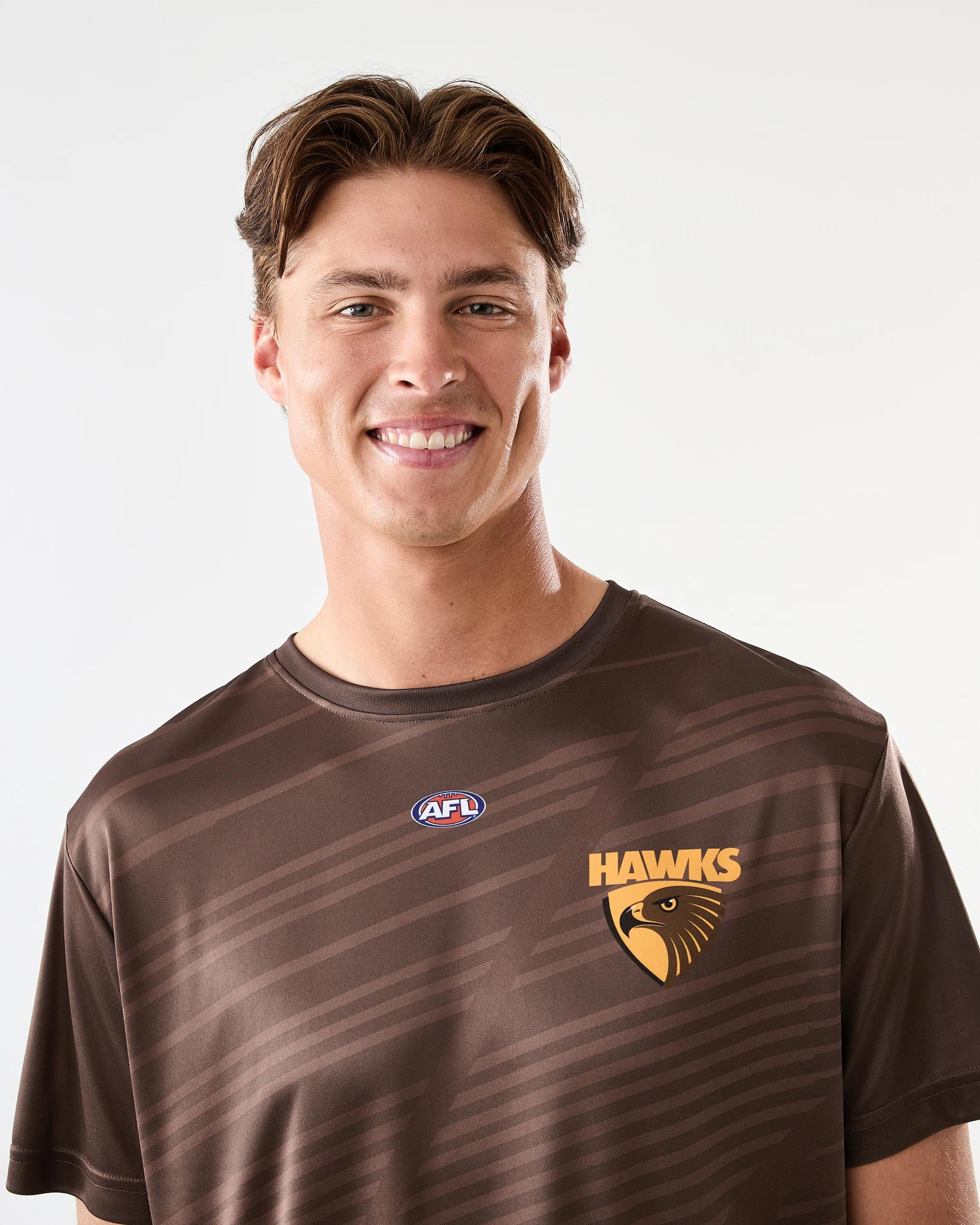 5 Official AFL Adult Training T-shirt Hawthorn, 5 of 8