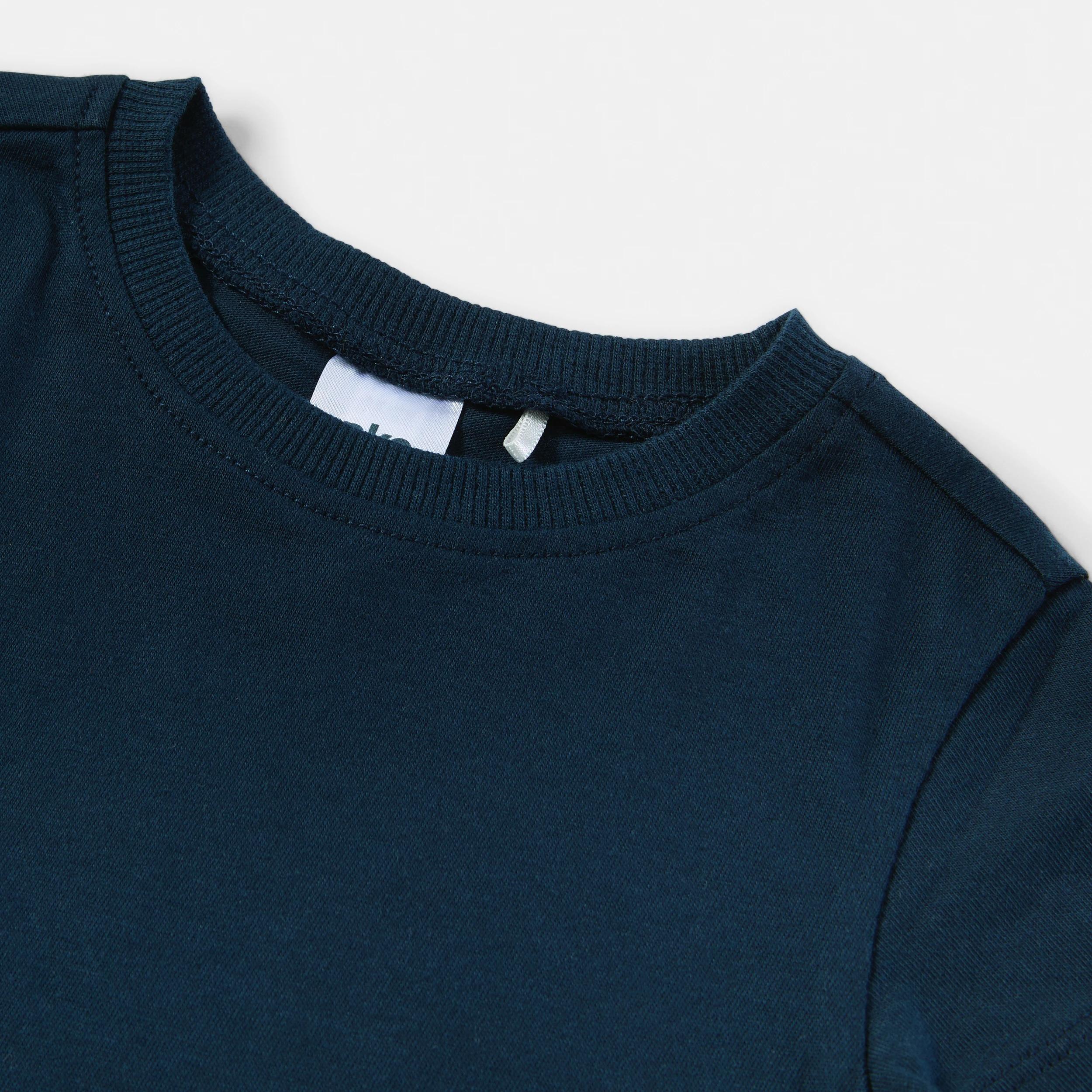 8 3 Pack Everyday T-shirt WHITE MARLE NAVY, 8 of 8