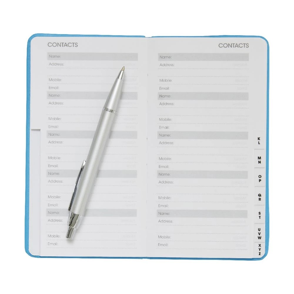 3 J.Burrows Slim Address Book Blue, 3 of 3