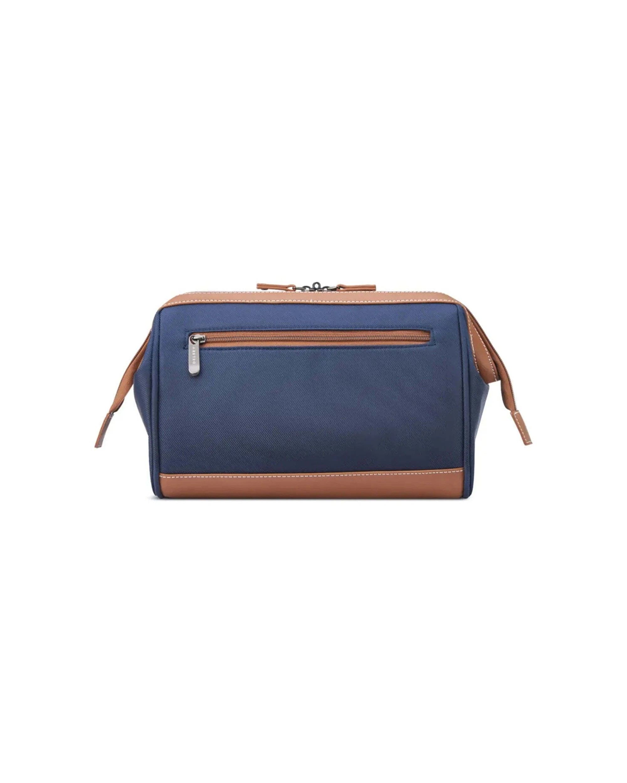 2 Delsey Chatelet Air 2.0 Toiletry Bag Large Opening Fully Lined Interior Navy - Blue, 2 of 6