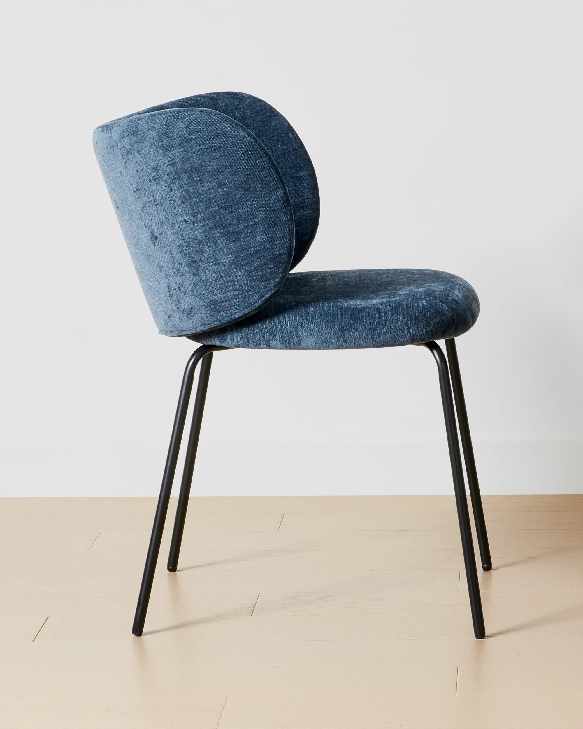 4 Abbey Set of 2 Dining Chairs - Blue, 4 of 7