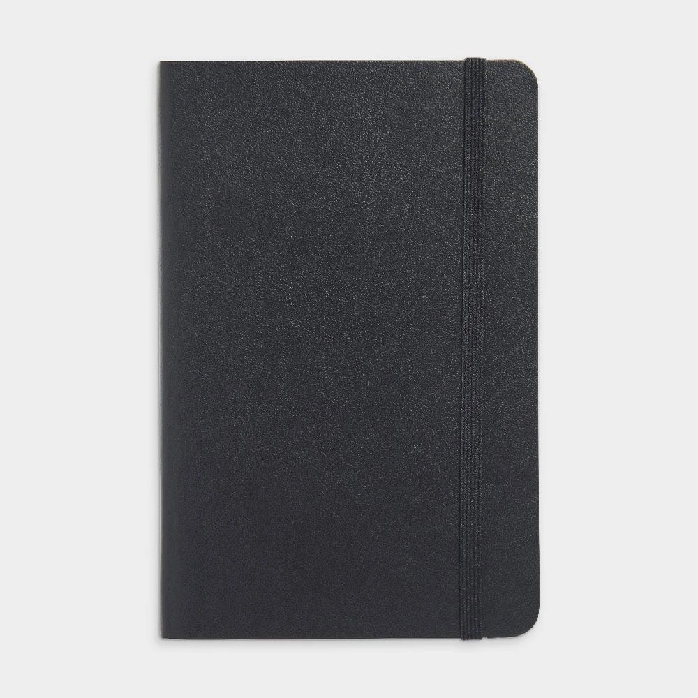 2 Moleskine Soft Cover Pocket Notebook Grid Black, 2 of 3