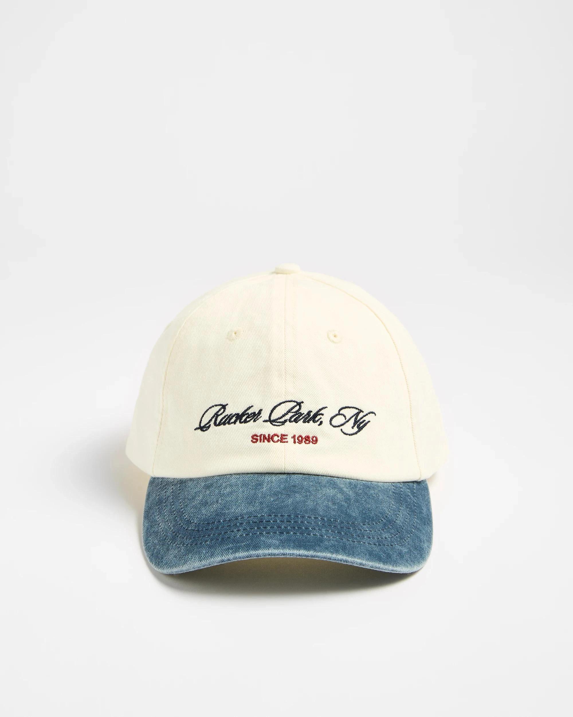 1 Target Mens New York Embroidered Cap CREAM/NAVY NEW YORK, 1 of 3