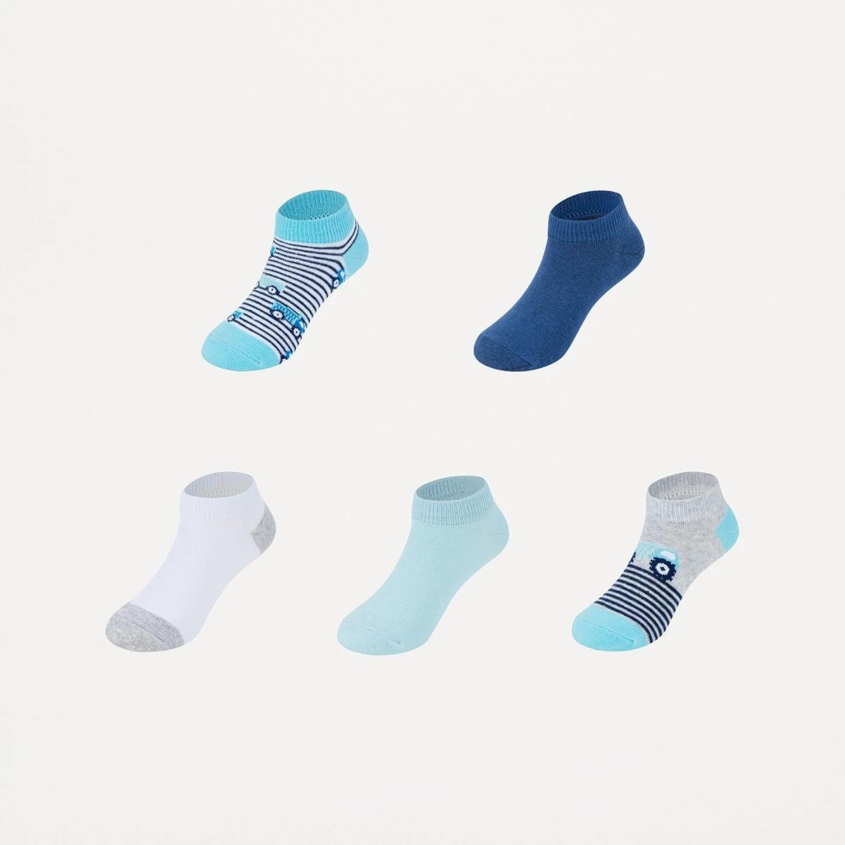 1 5 Pack Low Cut Socks Truck, 1 of 3
