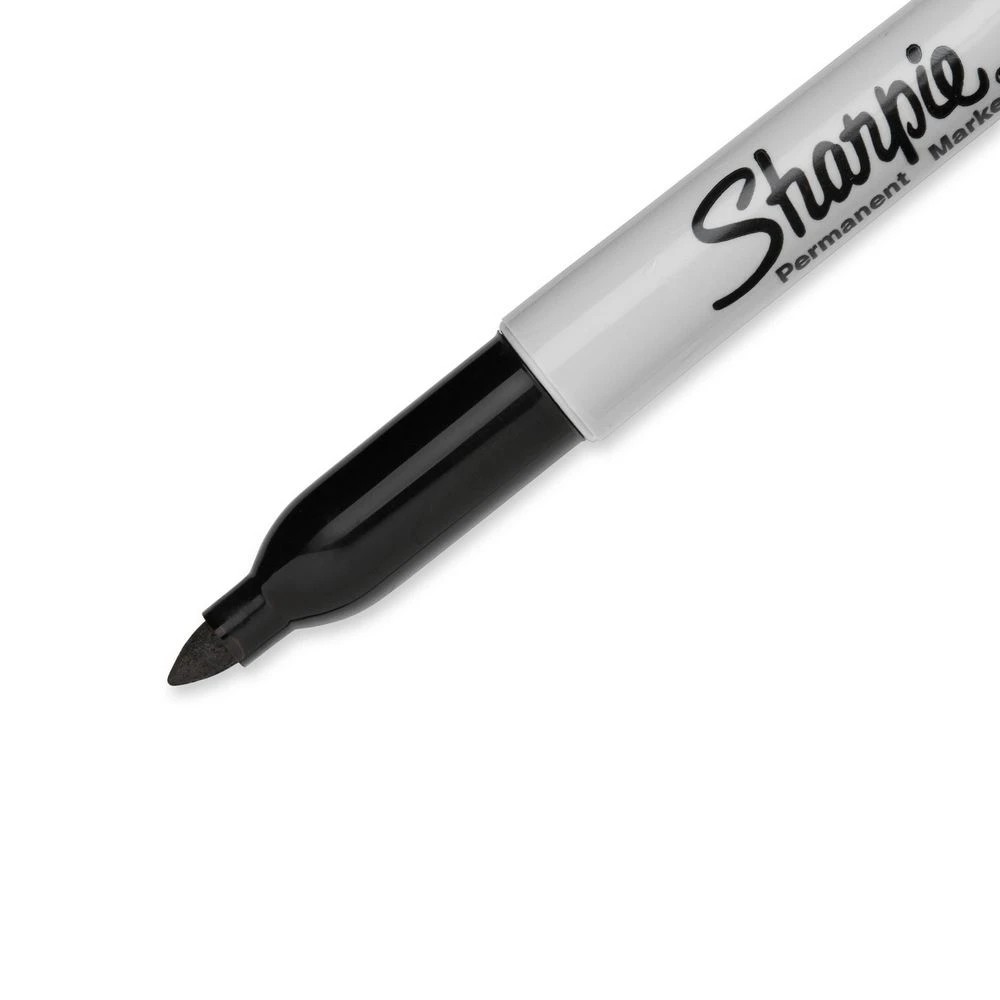 3 Sharpie Fine Permanent Markers Black 12 Pack, 3 of 8