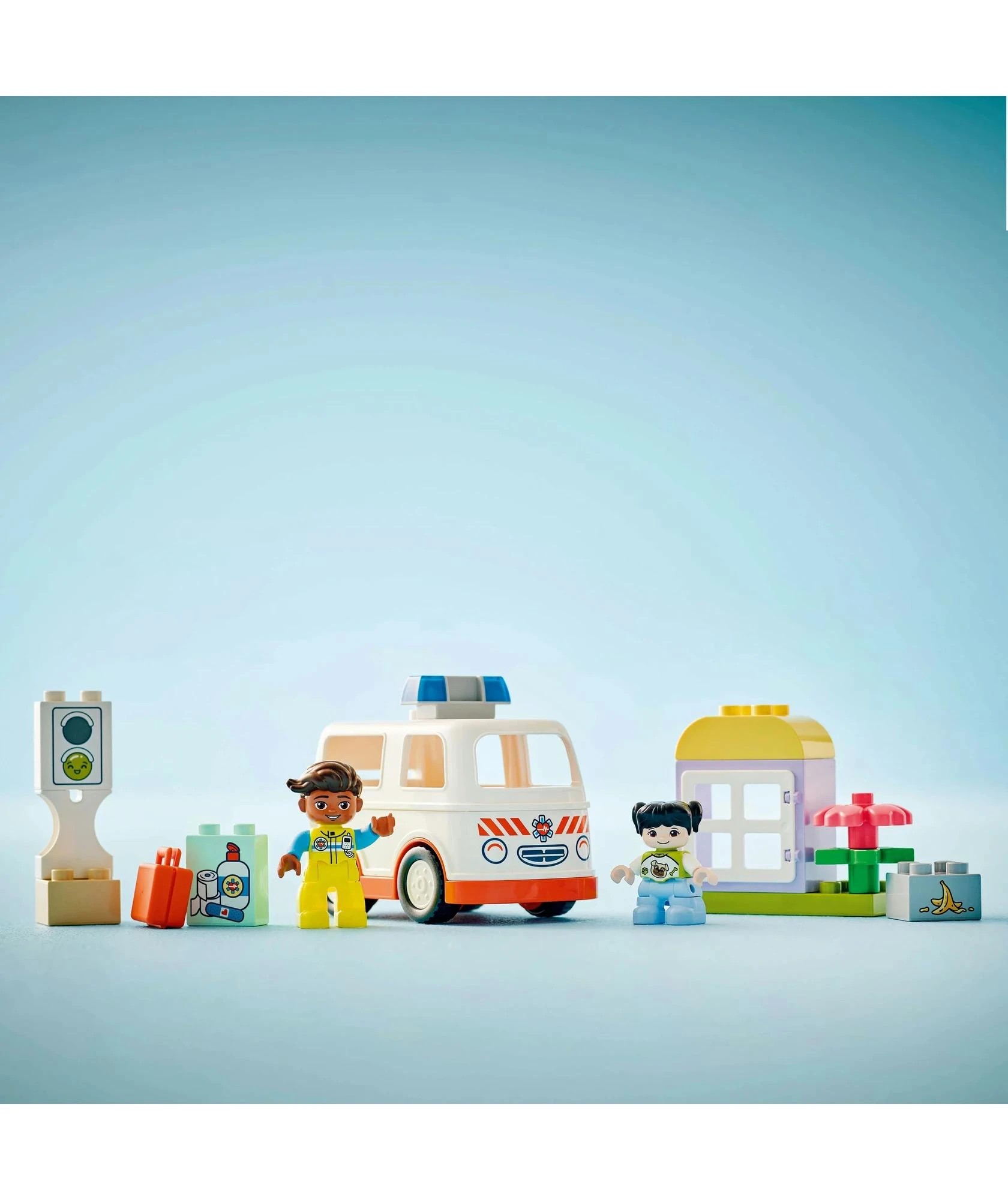 10 LEGO® DUPLO Town Ambulance & Driver 10447 - Multi, 10 of 10