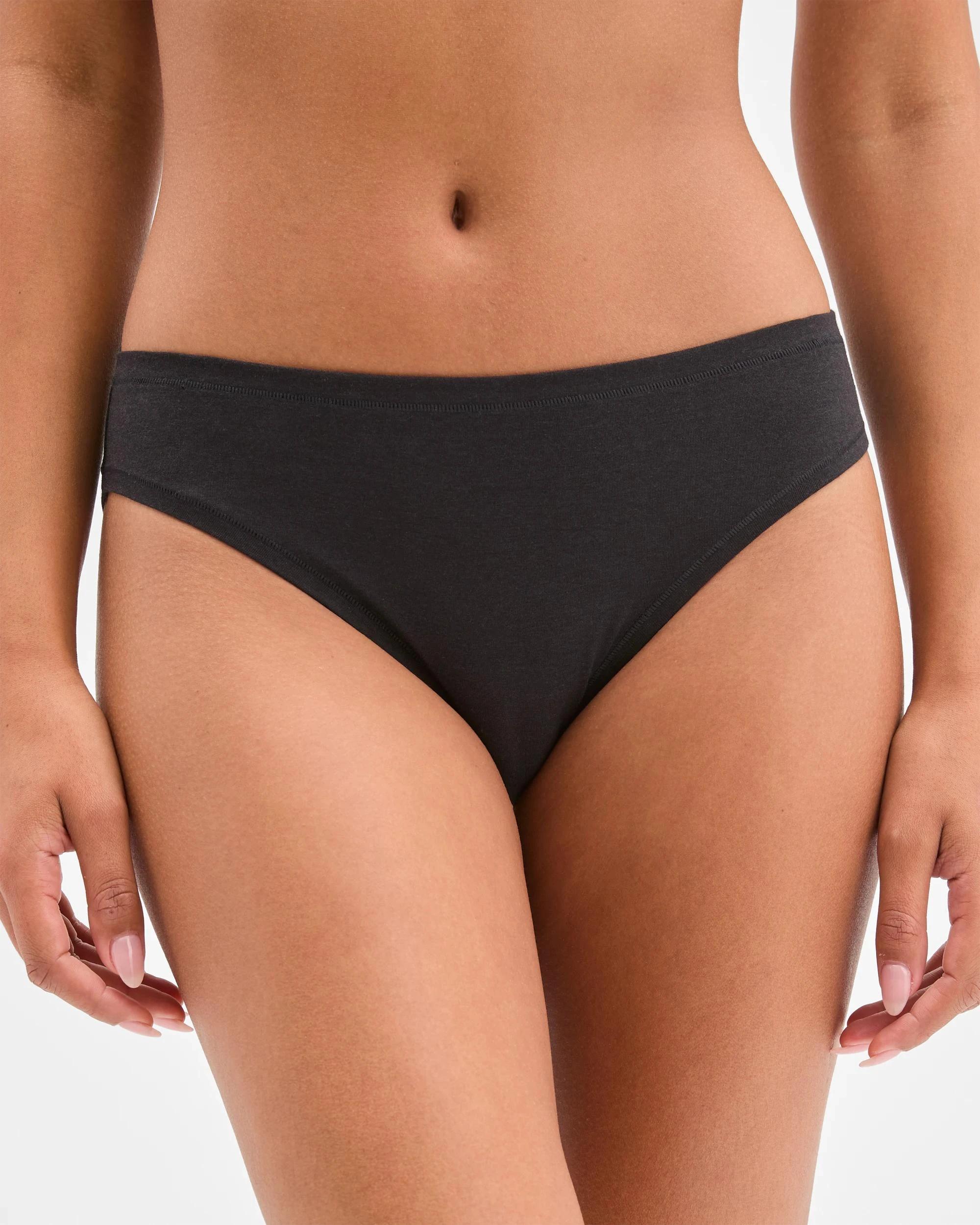 6 Target 2 Pack Bamboo Bikini Briefs BLACK, 6 of 7