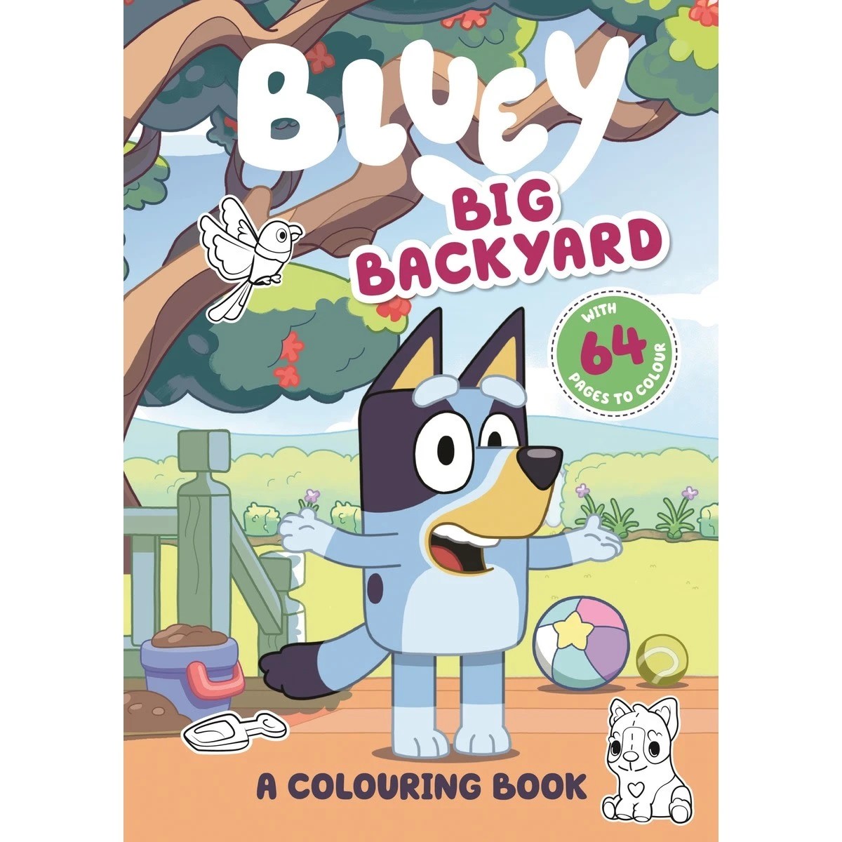 1 Bluey Big Backyard - A Colouring Book, 1 of 1