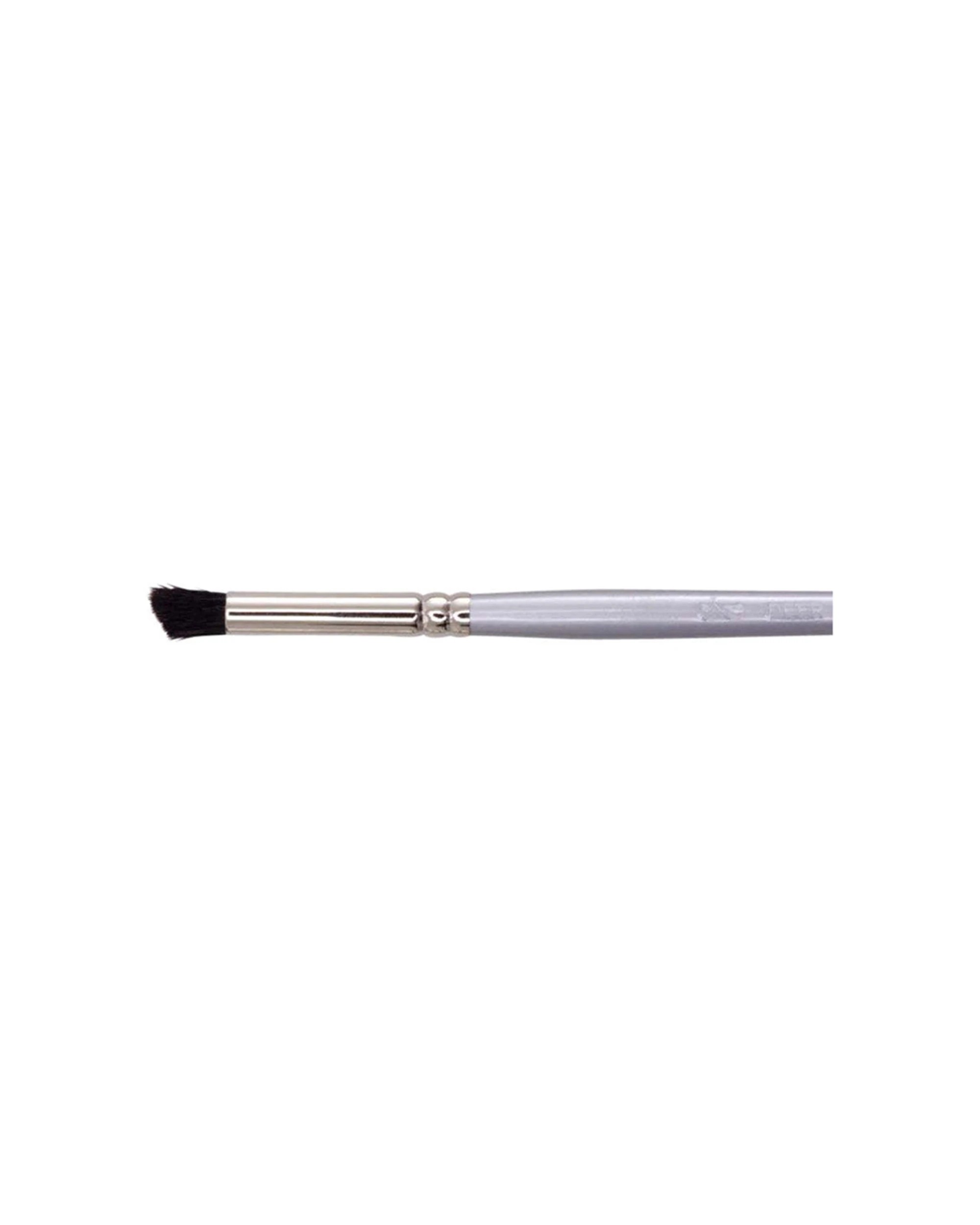 2 Jasart 4PK Ox Hair Deer Foot Watercolour Oil Brush Size 3 - Silver, 2 of 2