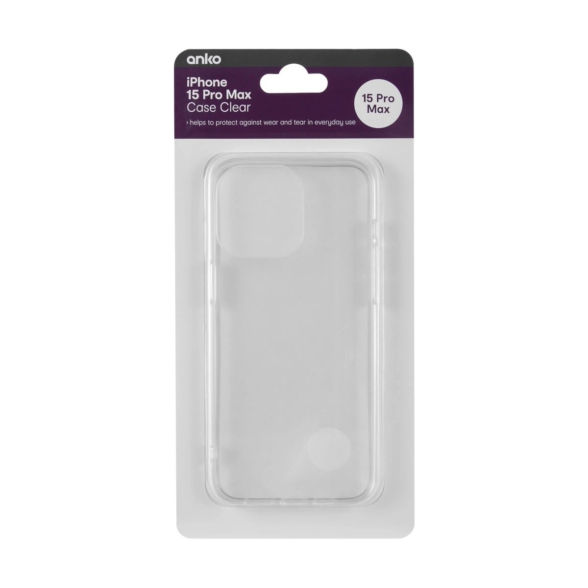 6 iPhone 15 Pro Max Case - Clear, 6 of 6