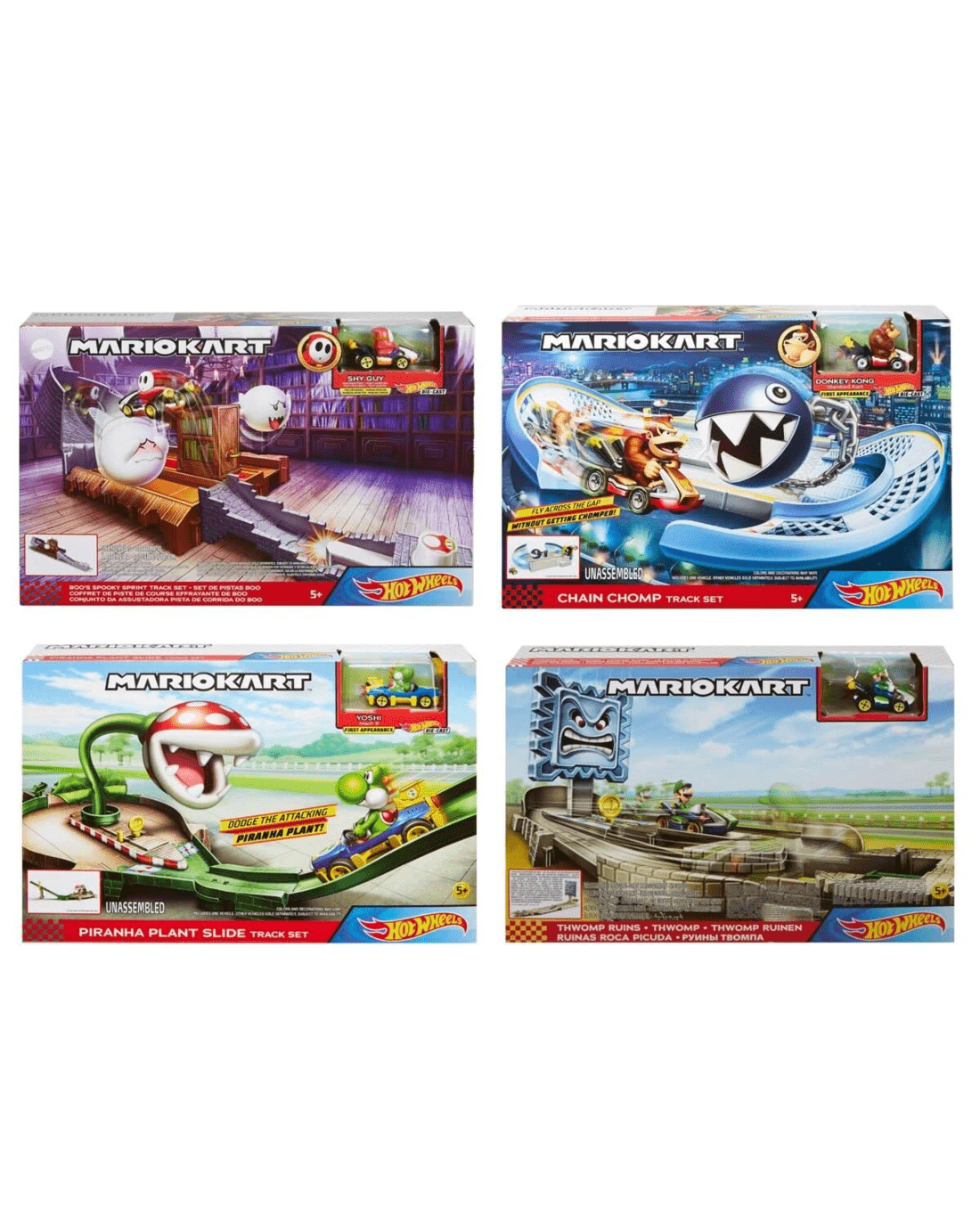 1 Hot Wheels Mario Kart Track Set - Assorted, 1 of 7