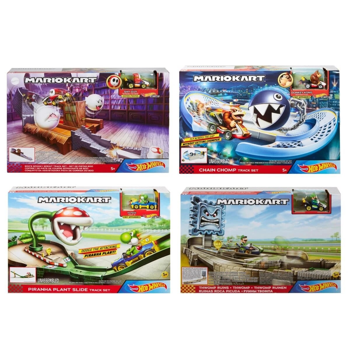 1 Hot Wheels Mario Kart Track Set - Assorted, 1 of 7