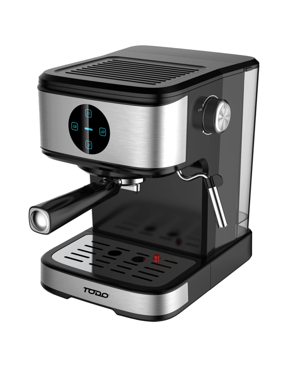 TODO Espresso Coffee Machine Maker Automatic Touch Control 20 Bar Pump 1.5L
