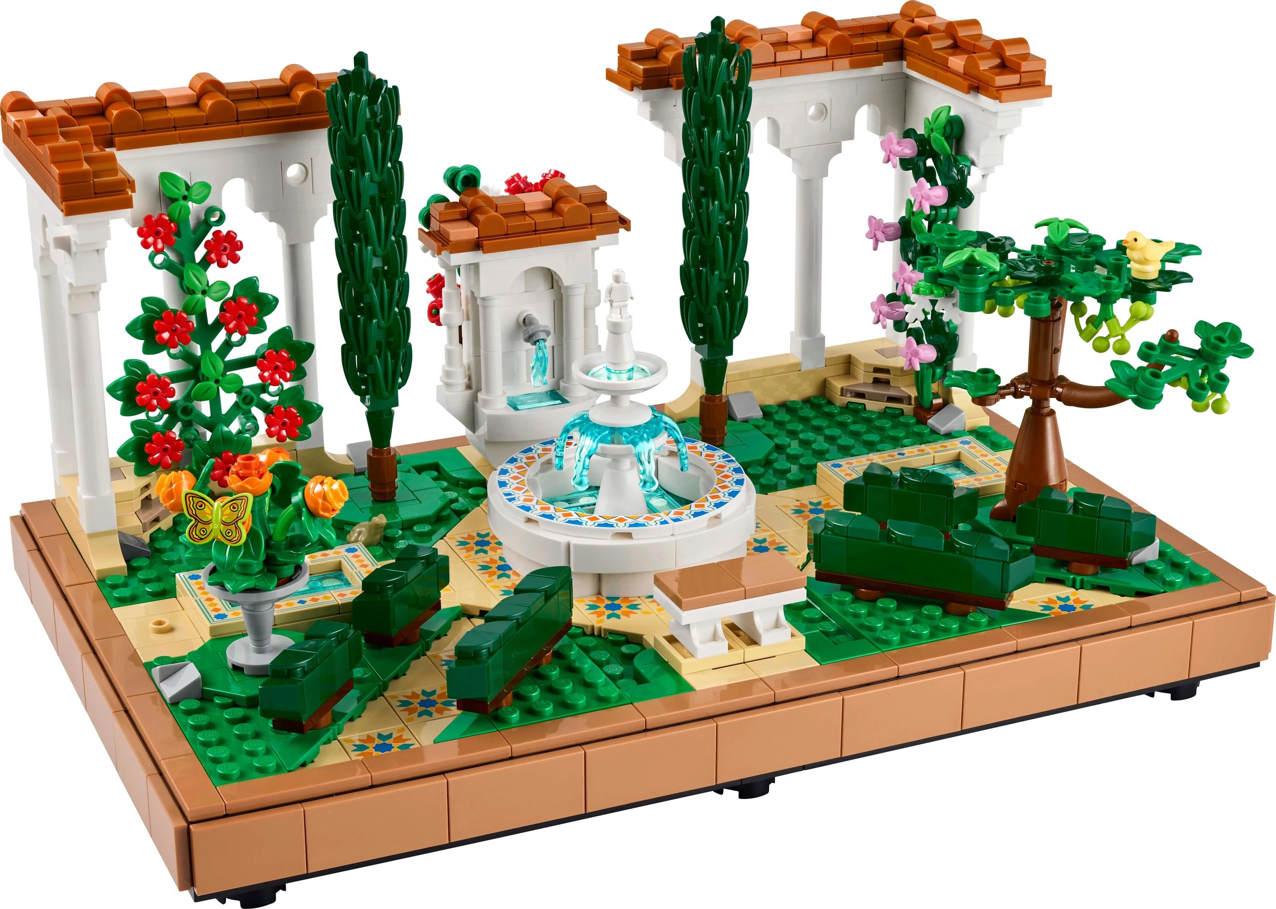 3 LEGO Icons Fountain Garden 10359, 3 of 10