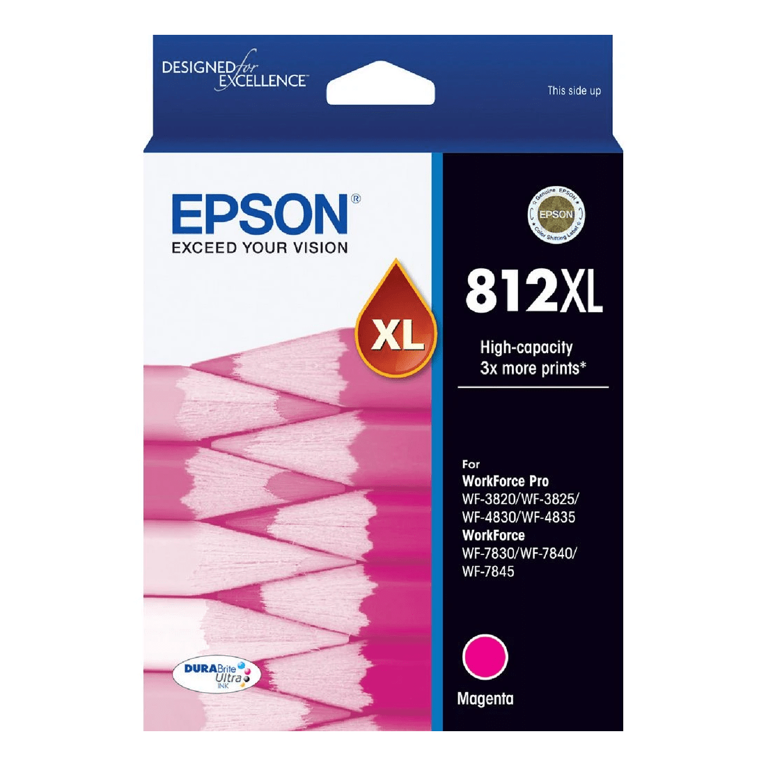 1 Epson 812XL DURABrite Ultra Ink Cartridge Magenta, 1 of 1