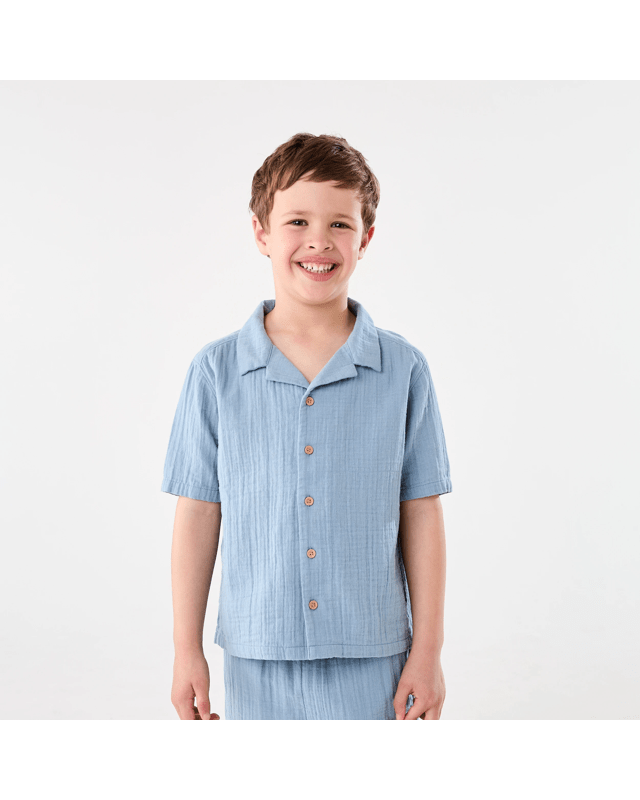 Short Sleeve Double Cloth S