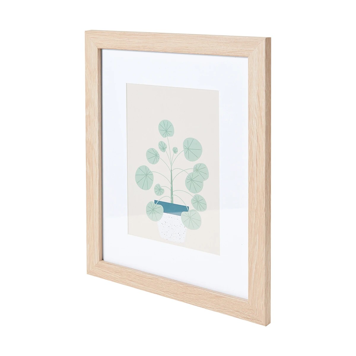 6 8 Piece Wall Photo Frame Set - Oak, 6 of 10