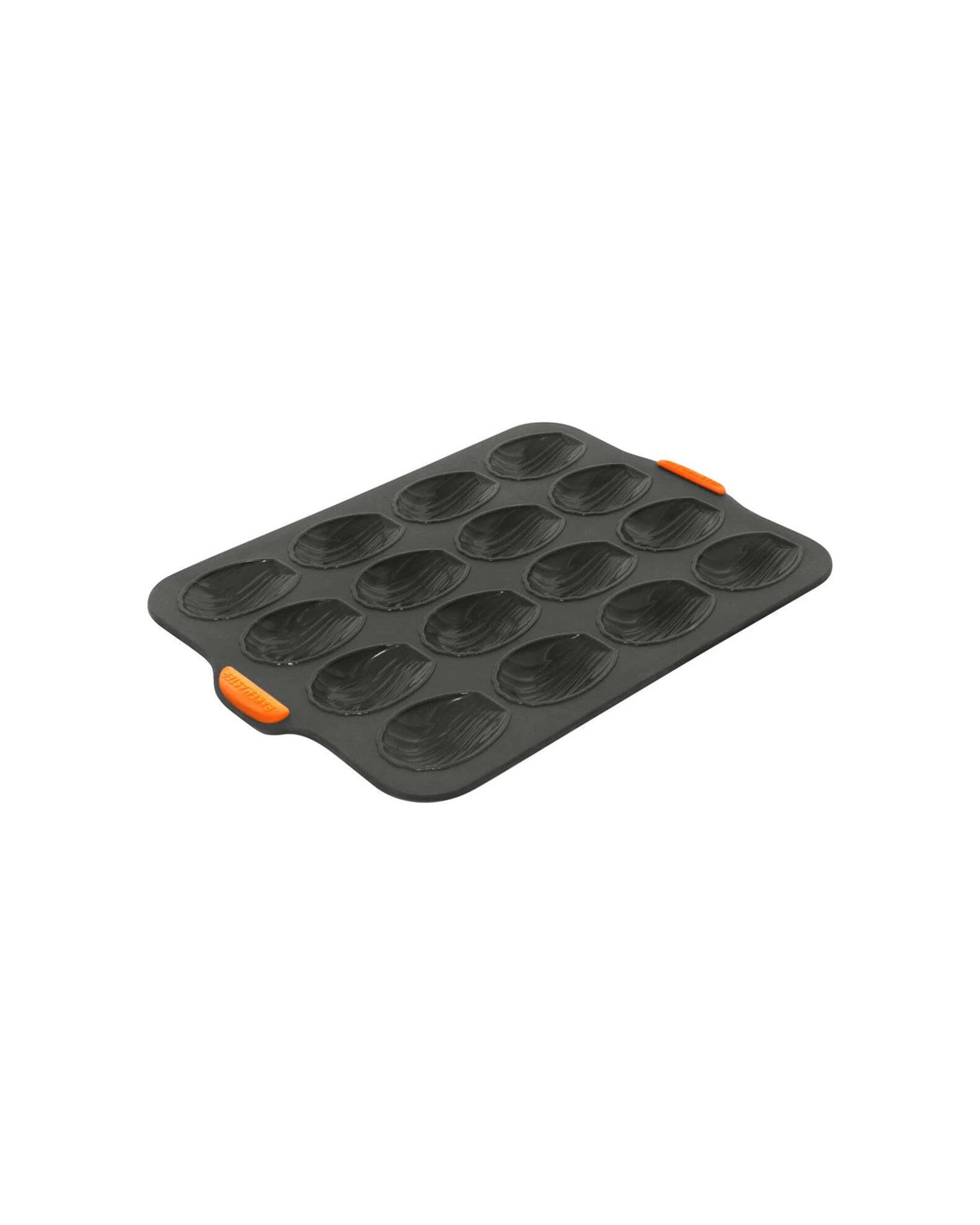3 Bakemaster Silicone 16-cup Madeleine Tray 35cm Oven Safe With Reinforced Steel - Grey, 3 of 3