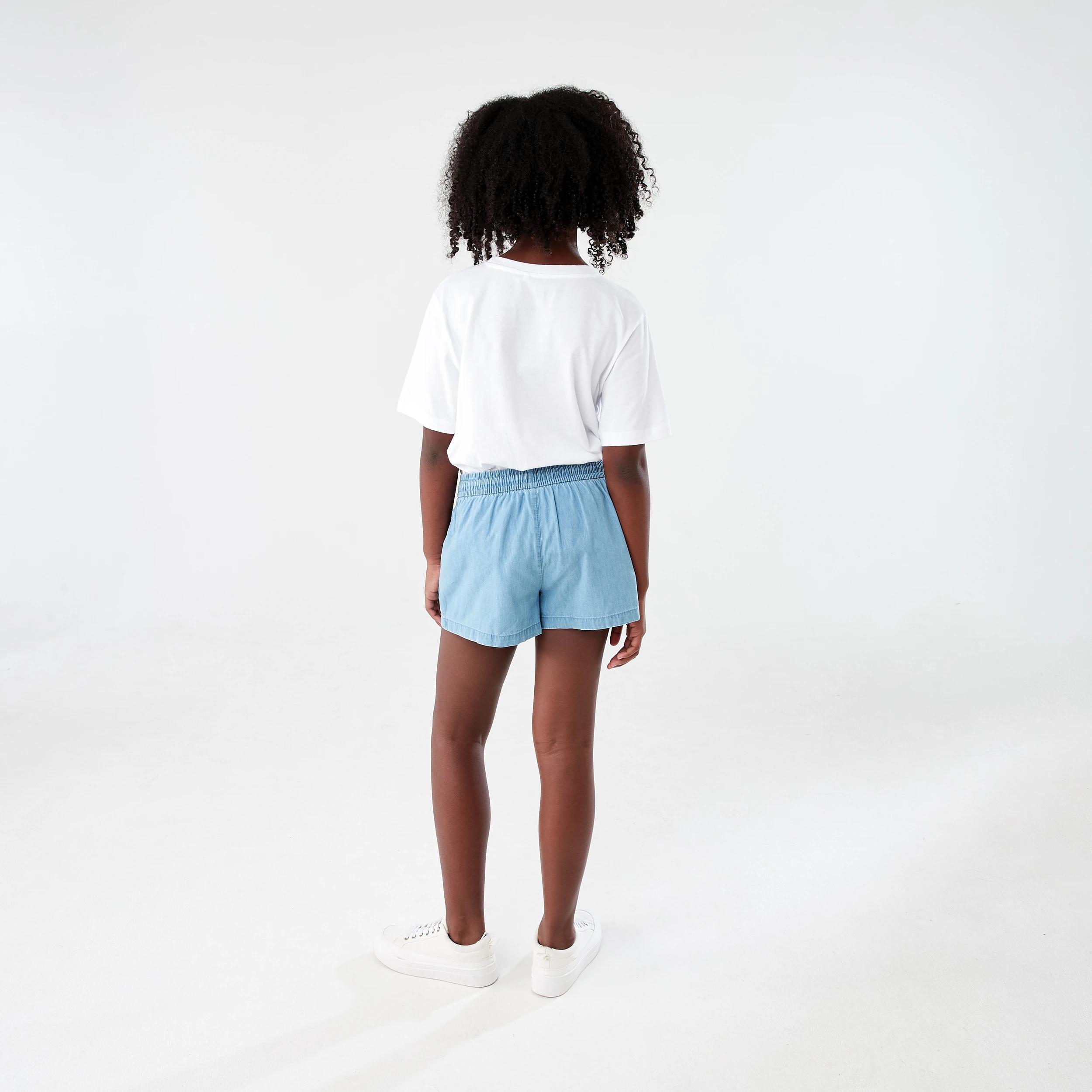 6 Relaxed Shorts CHAMBRAY SWATCH BLUE, 6 of 6