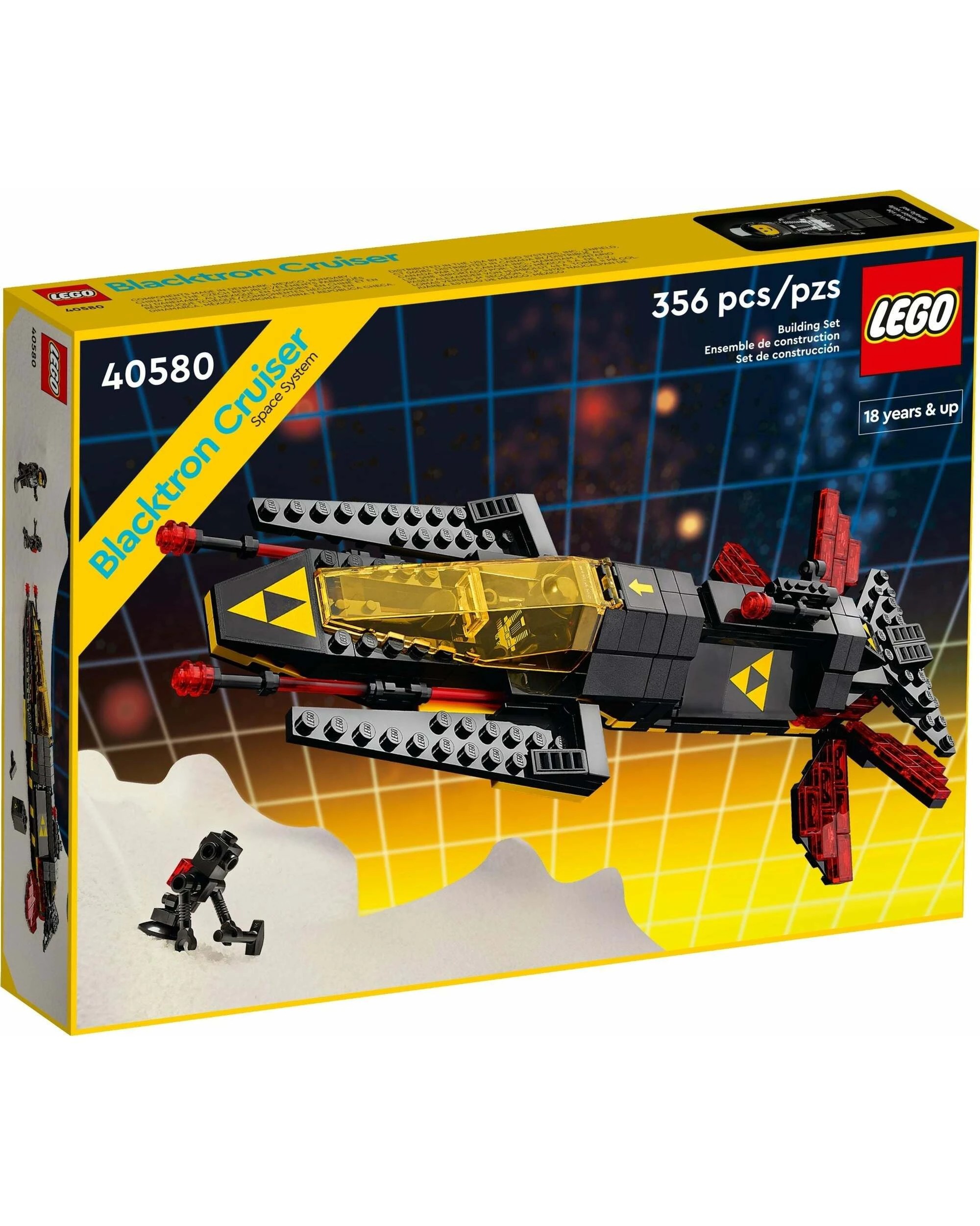 1 Lego Space Blacktron 1 GWP 40580 Blacktron Cruiser, 1 of 3