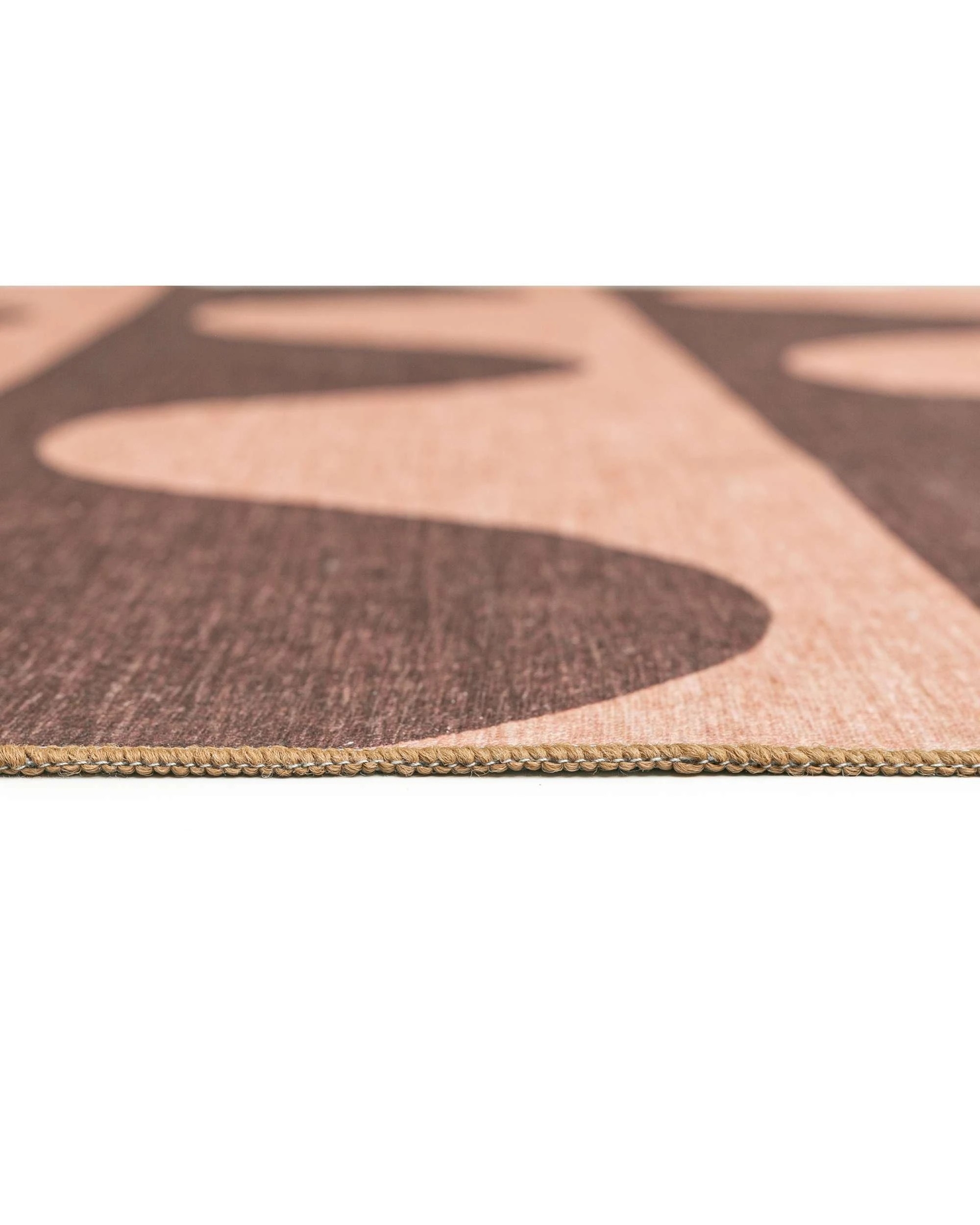 8 Loopsie Sobe Wave Stripe Indoor Outdoor Washable Rug-400cm x 300cm - Pink, 8 of 8