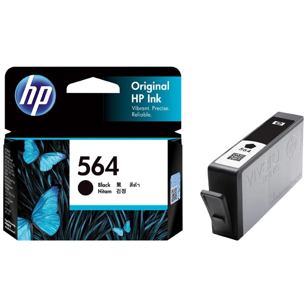1 HP 564 Ink Cartridge Black, 1 of 6