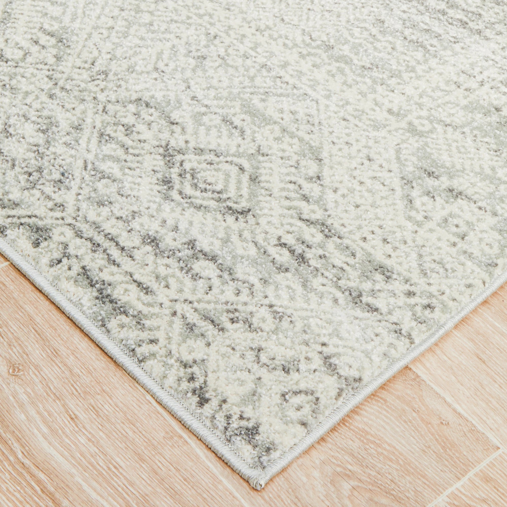 5 Common Ground Rugs Phantom 351 290x200cm - Large Floor Rug - Silver, 5 of 9