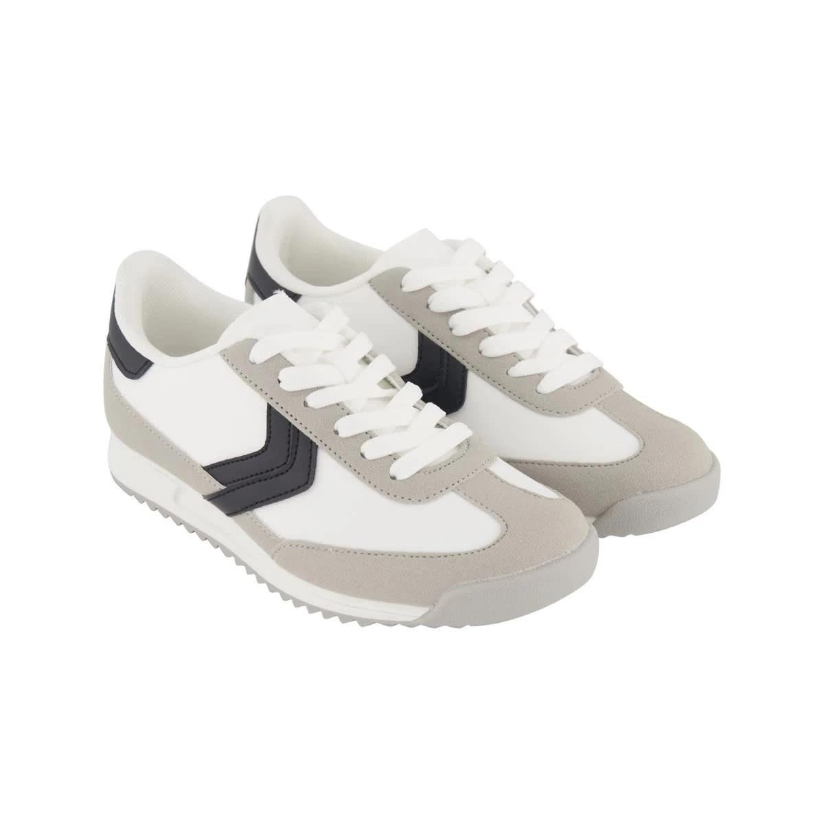 4 Senior Retro Sneakers WHITE, 4 of 5