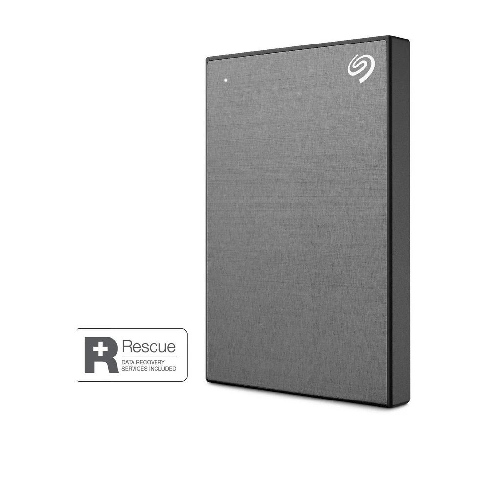 2 Seagate 2TB One Touch Portable Hard Drive Space Grey, 2 of 5
