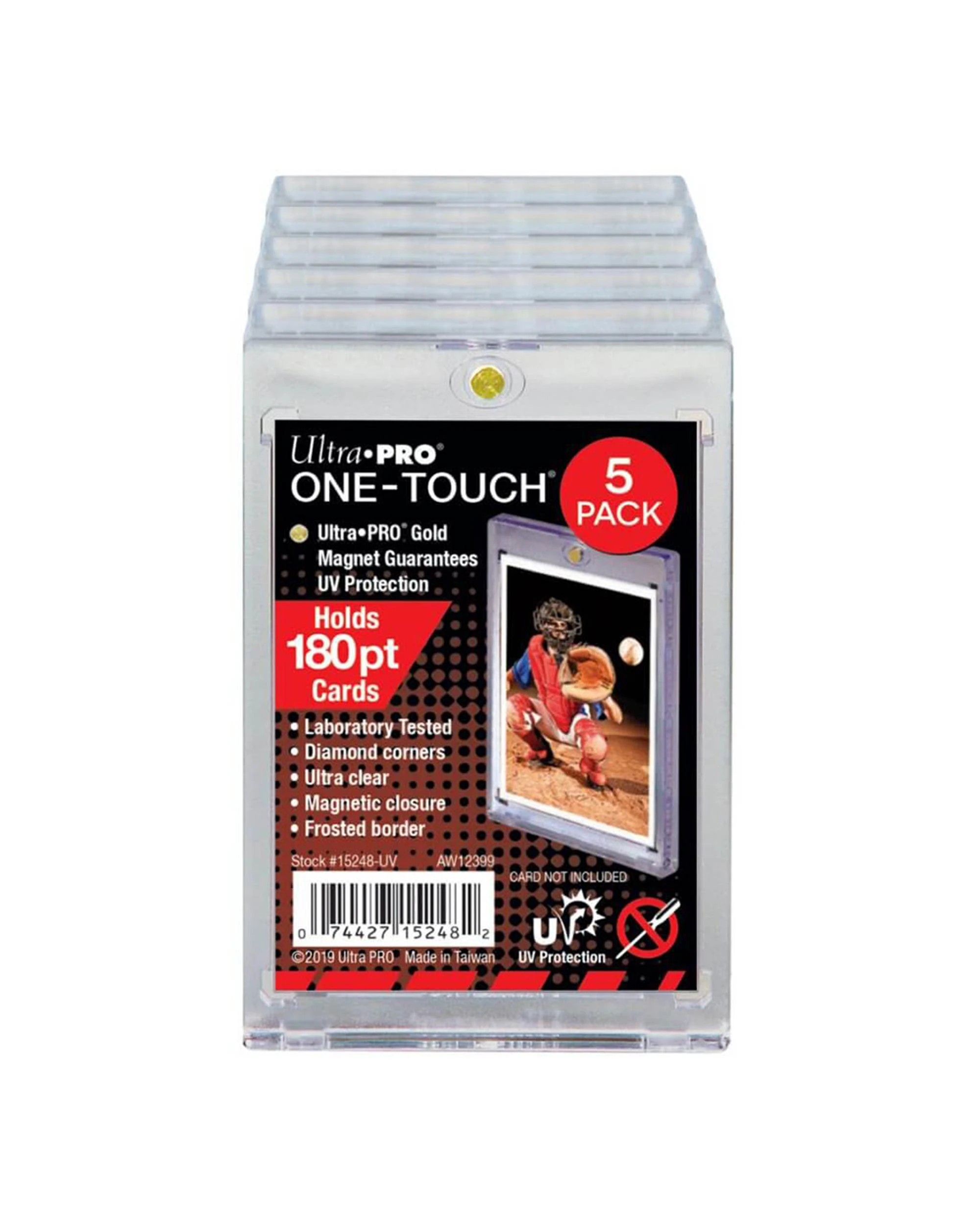 1 Ultra Pro One-Touch 180PT Magnetic Closure 5 Pack, 1 of 1