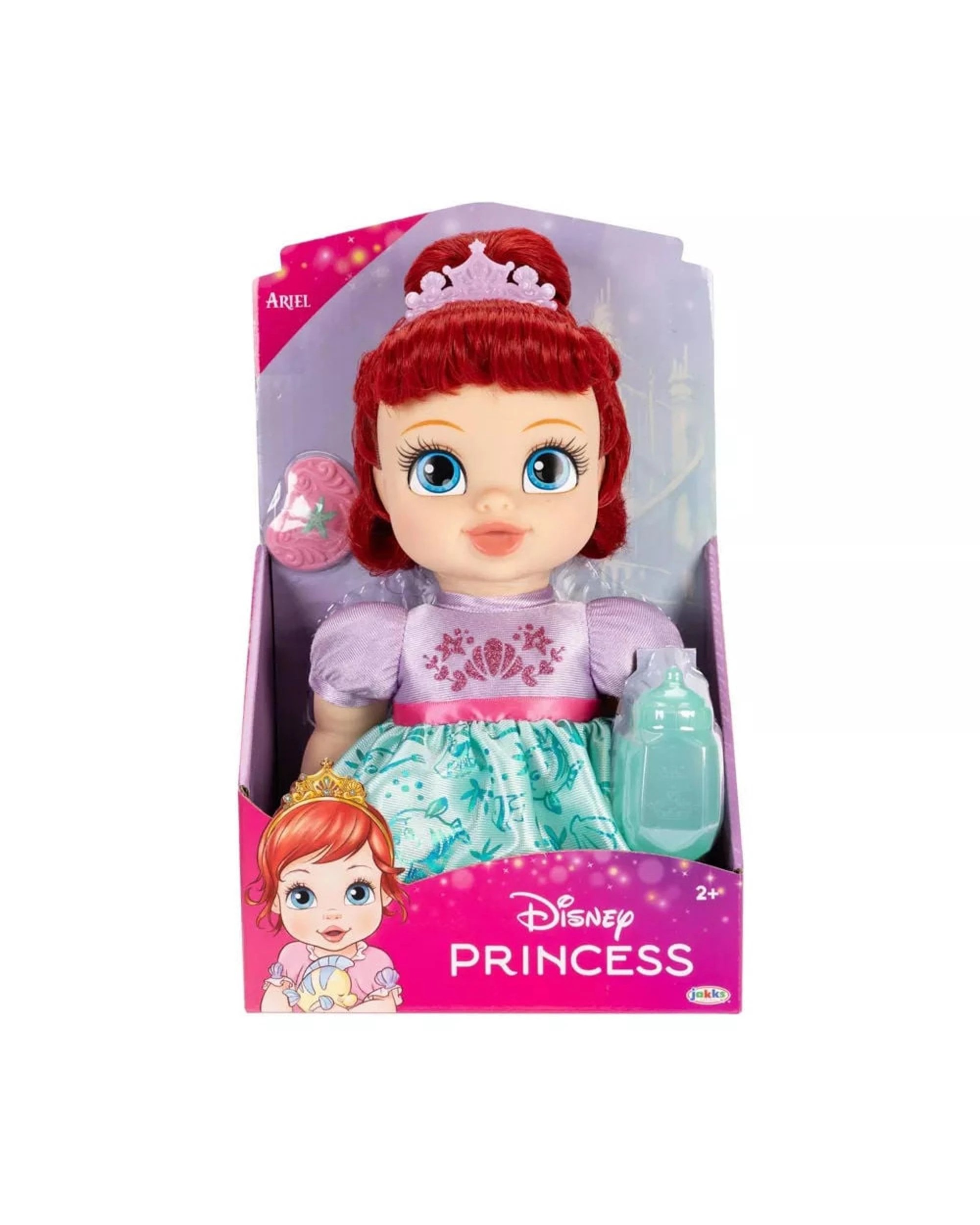 1 Disney Princess Deluxe Baby Ariel Doll, 1 of 4