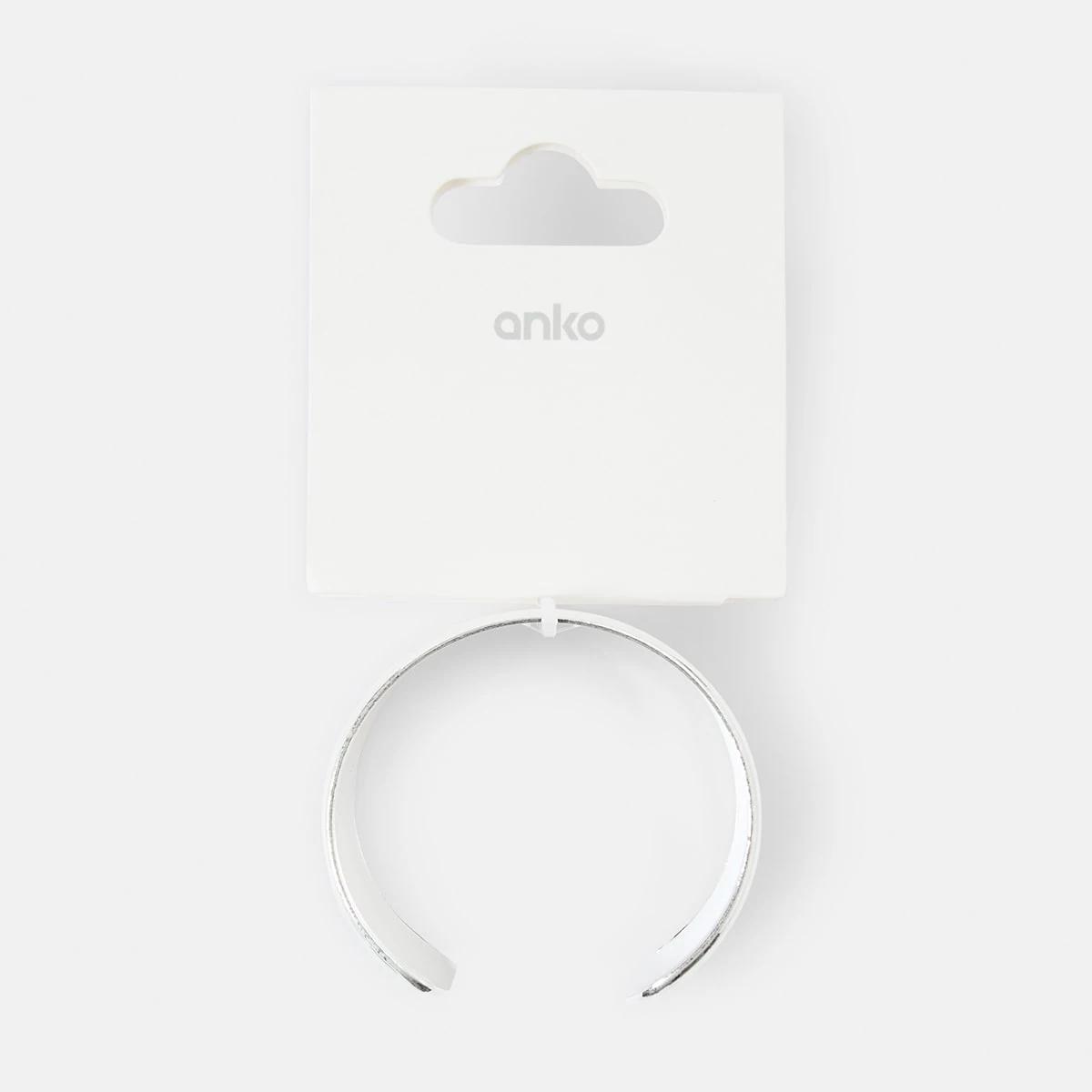 4 Chunky Bangle Silver, 4 of 5