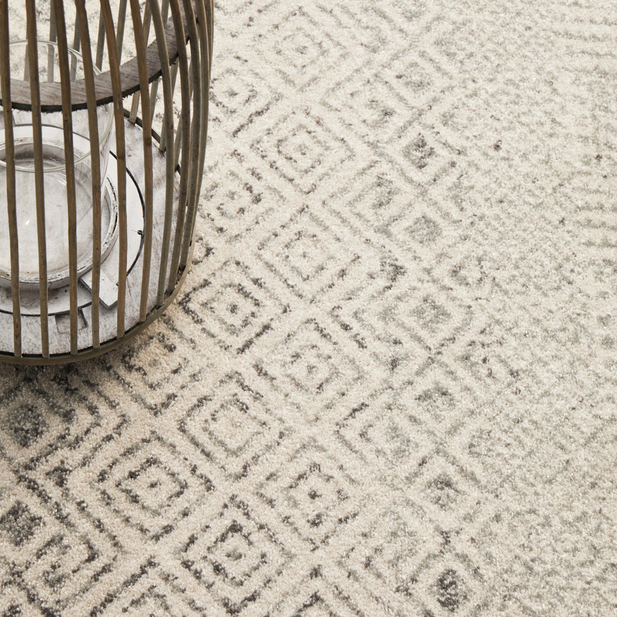 8 Common Ground Rugs Encore 265 330x240cm - Extra Large Floor Rug - Silver, 8 of 9
