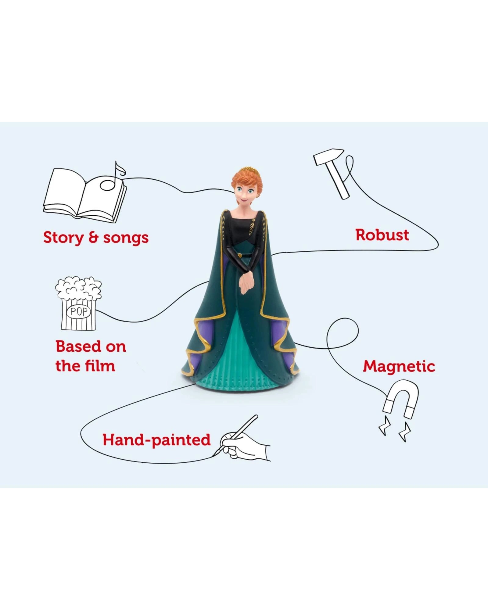 3 Tonies - Disney - Frozen 2 - Tonie Audio Character - Multi, 3 of 5