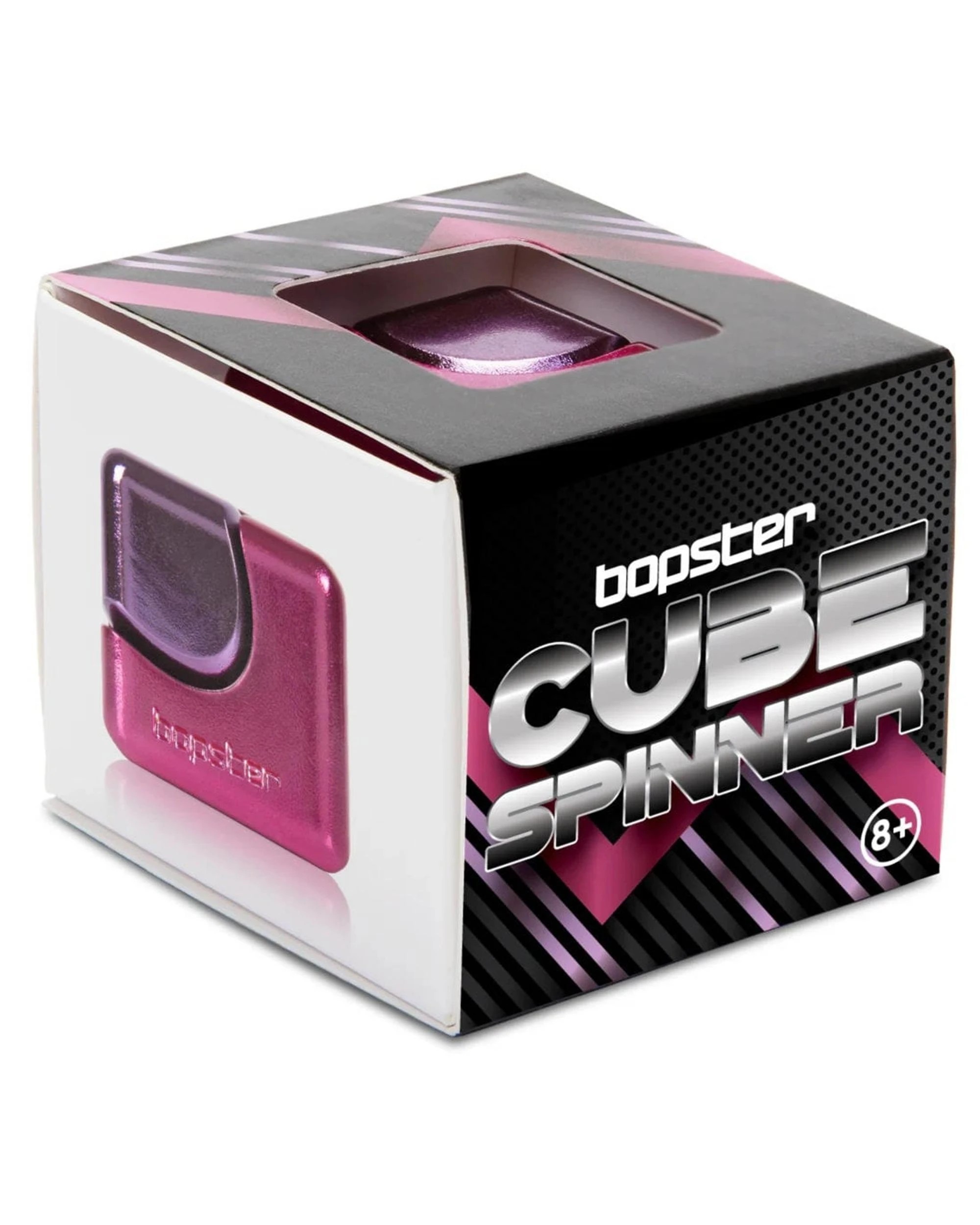 3 Bopster Fidget Cube Spinner - Pink and Purple - Multi, 3 of 3