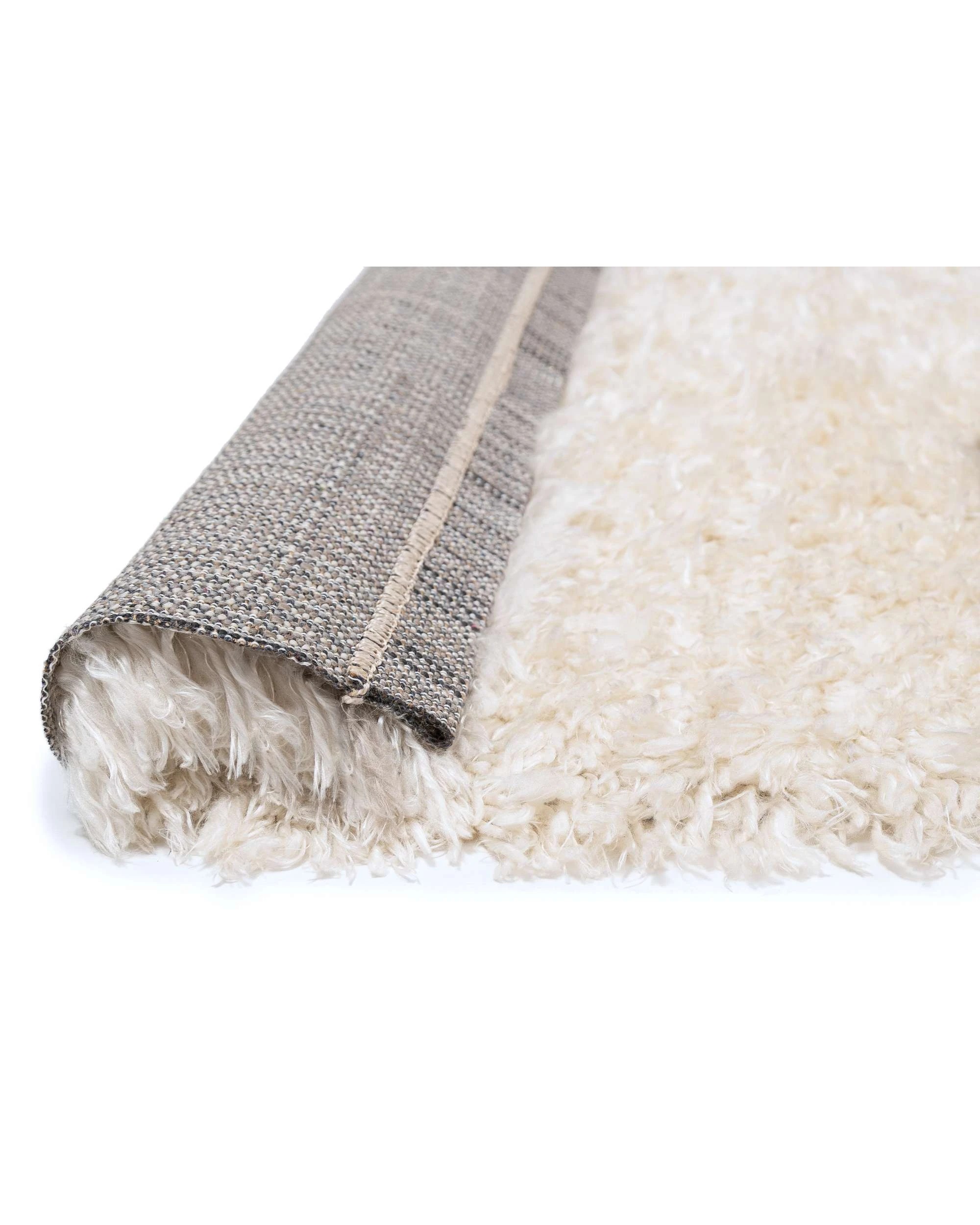 5 Loopsie Tamale Shag Rug-370cm x 280cm - White, 5 of 9