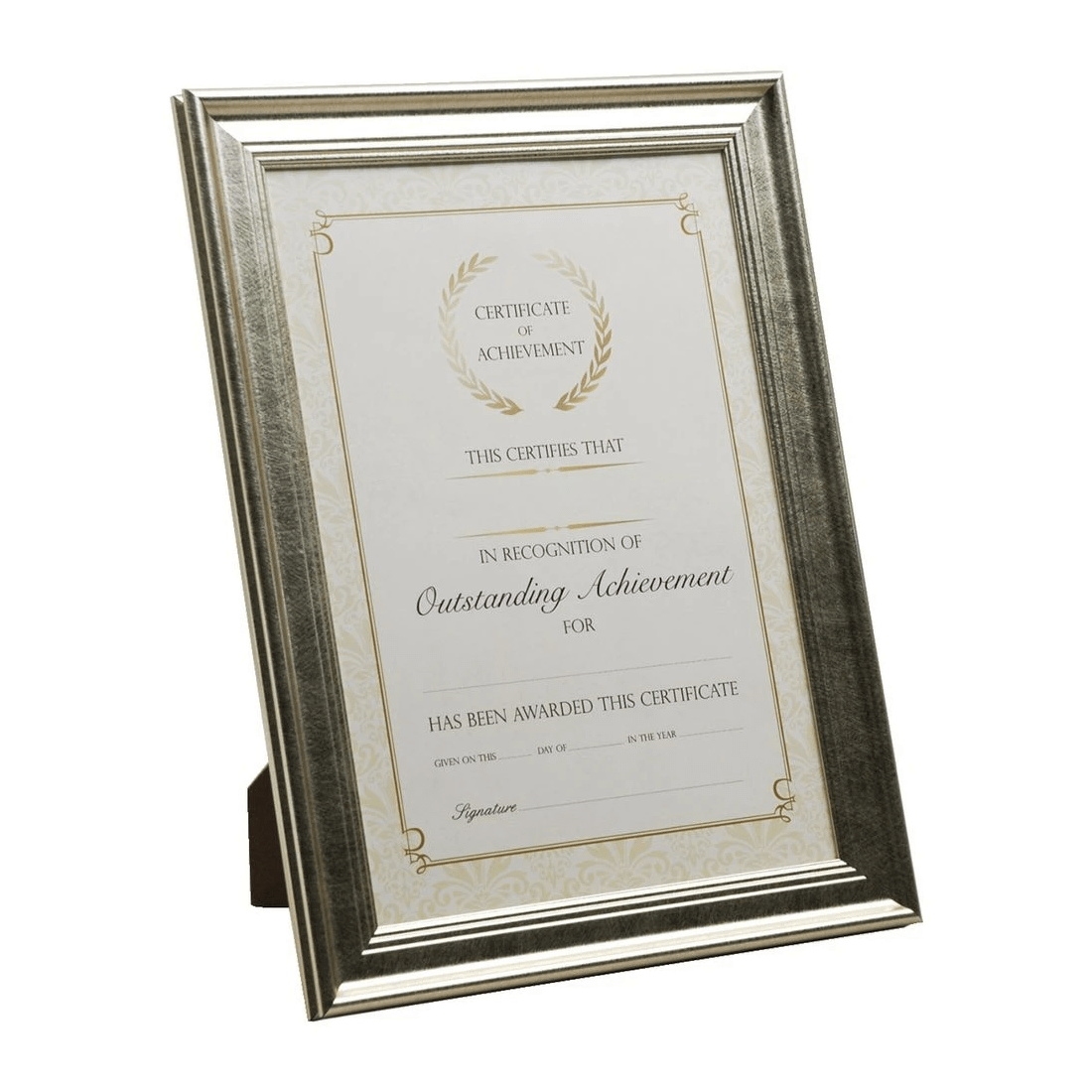 5 A4 Certificate Frame Gold, 5 of 5